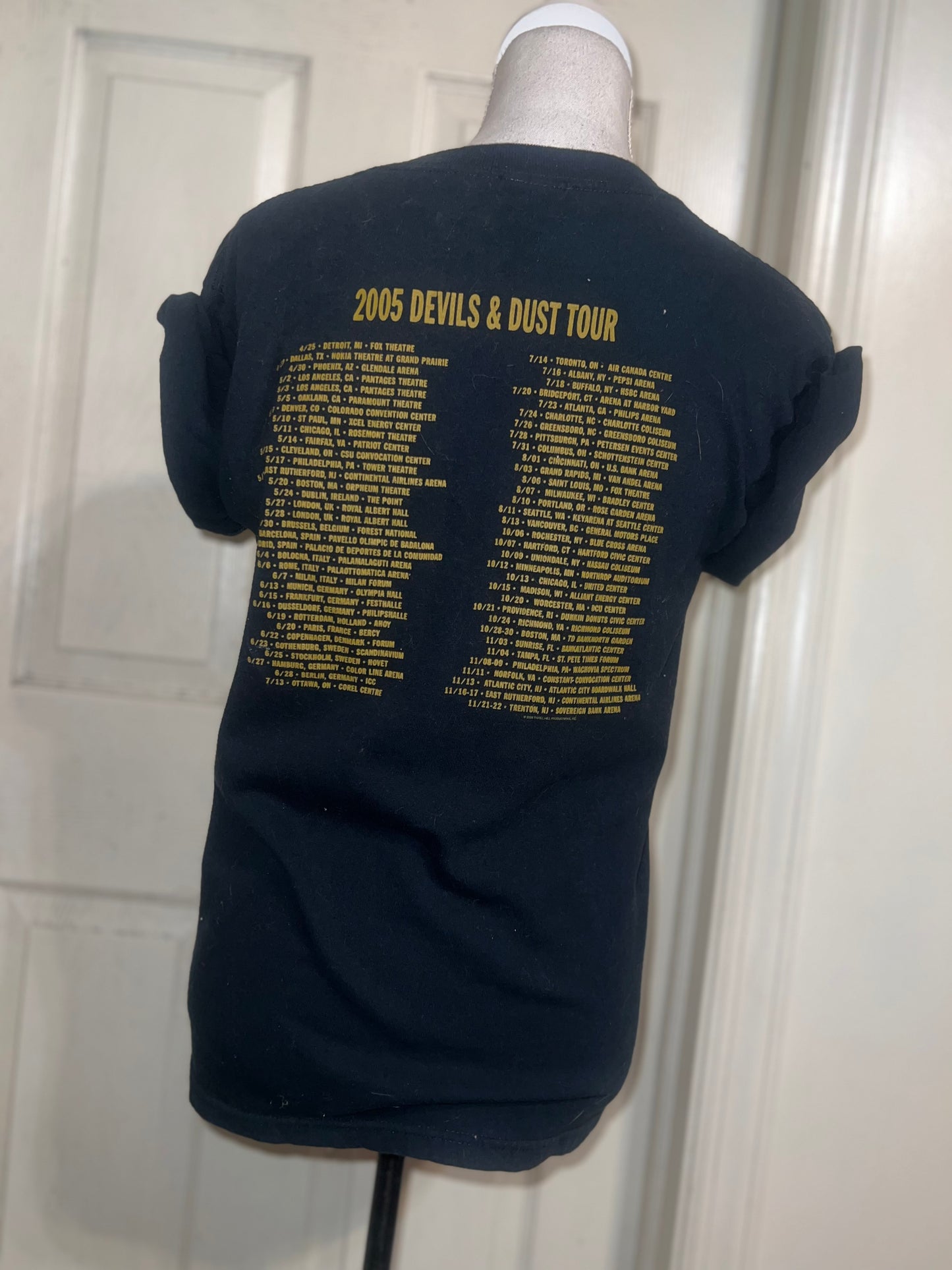 Bruce Springsteen Vintage Double Sided Oversized Tour Tee