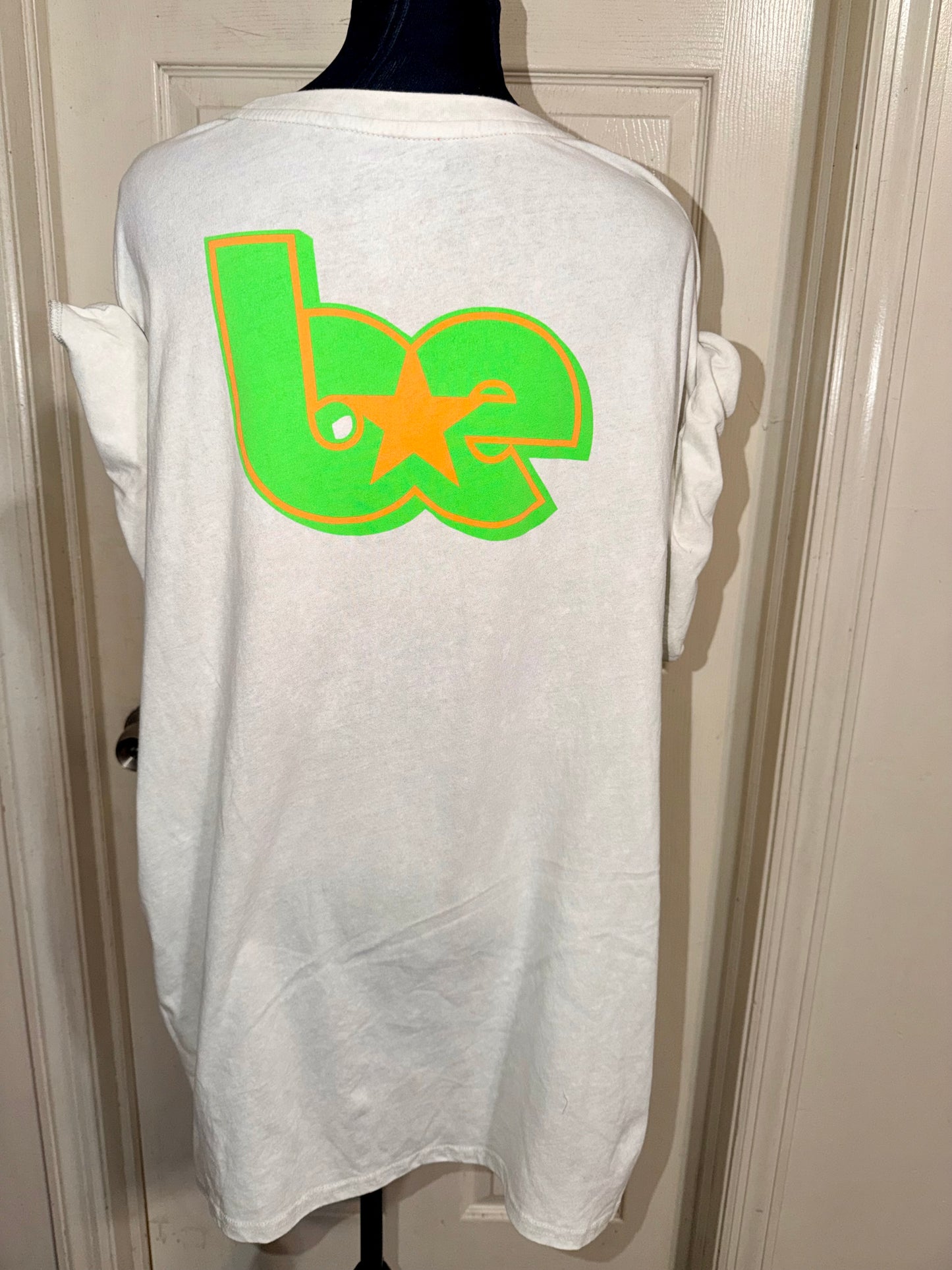 Billie Eilish Double Sided Oversized Distressed Tee