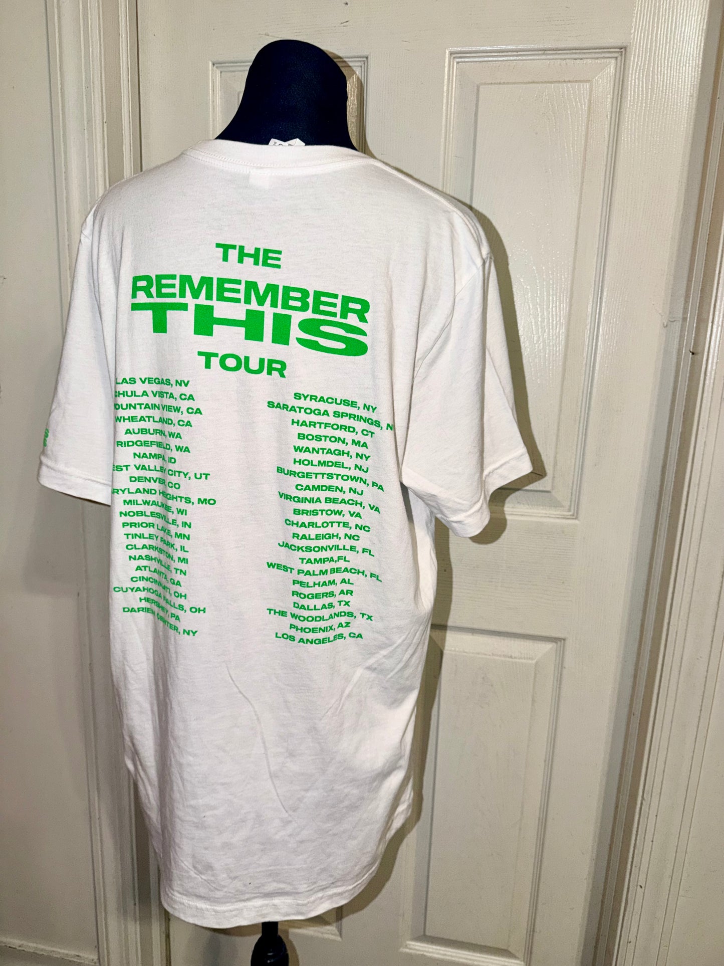 Jonas Brothers Double Sided Oversized Tee