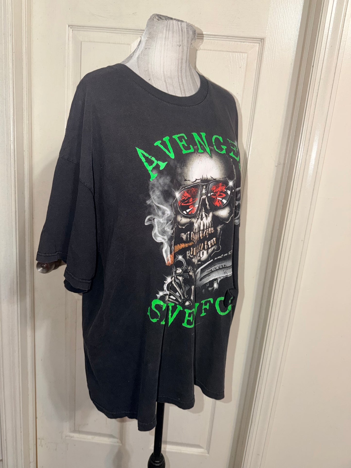 Avenged Sevenfold Vintage Oversized Distressed Tee