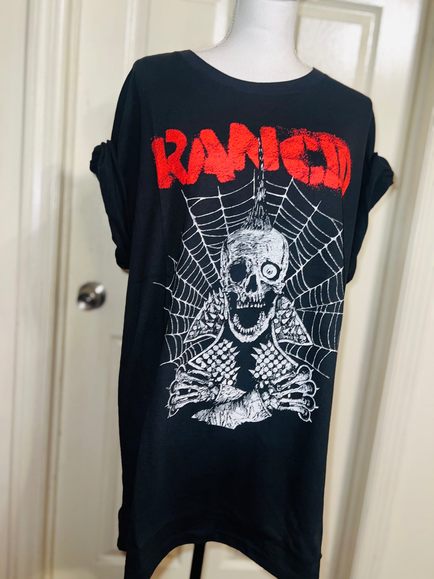 Rancid Oversized Distressed Tee