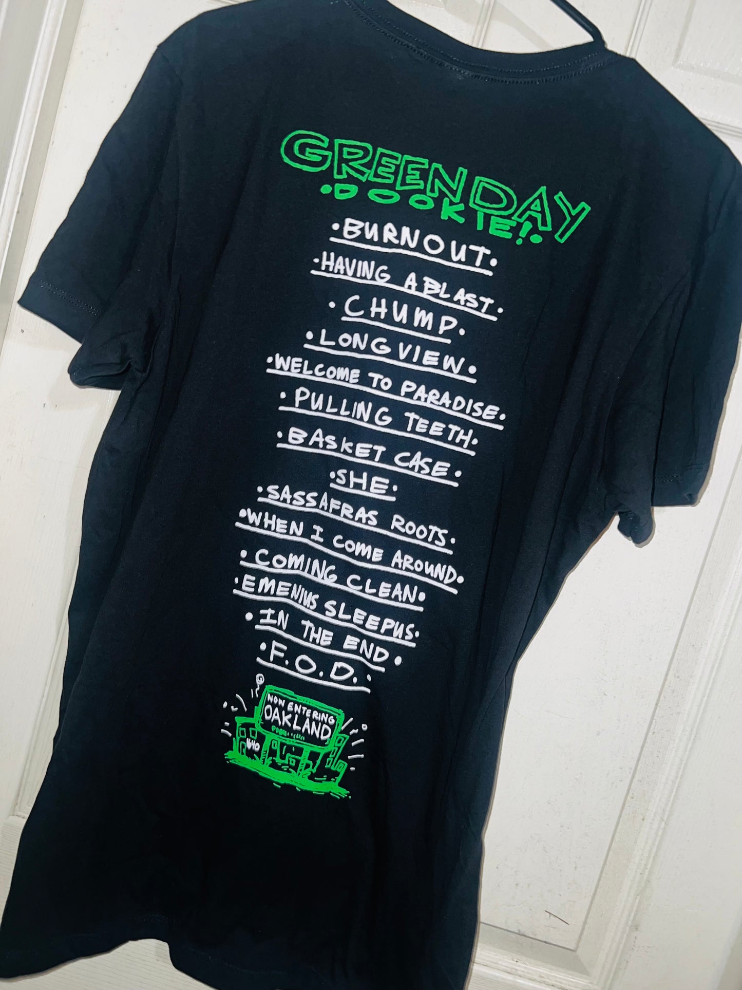 Green Day Double Sided Dookie Tee