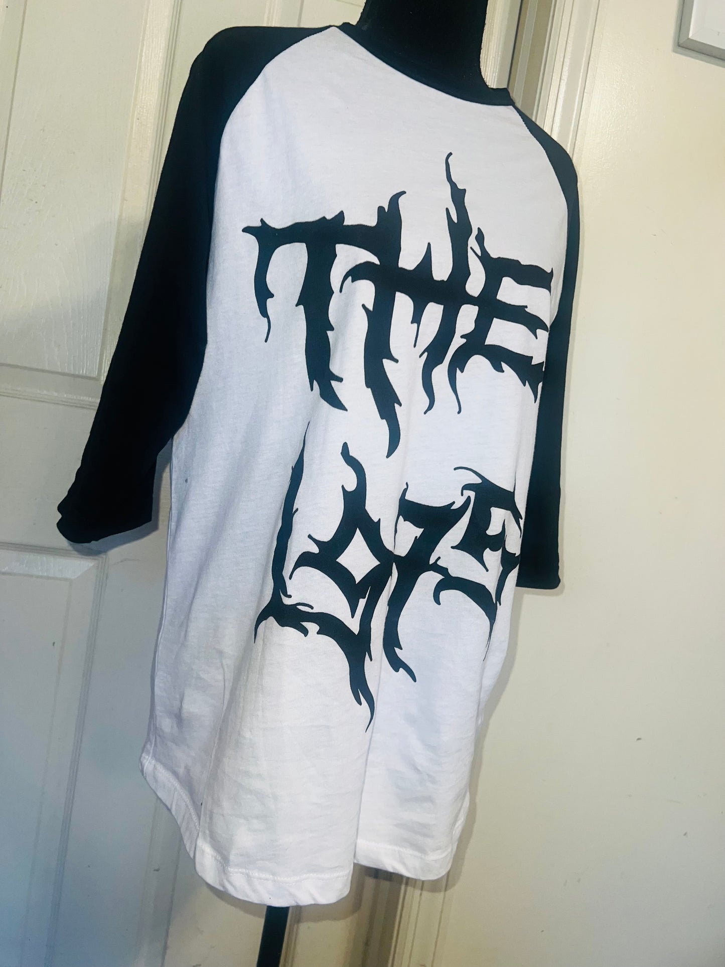 The 1975 Raglan Double Sided Oversized Tee (dates on back)