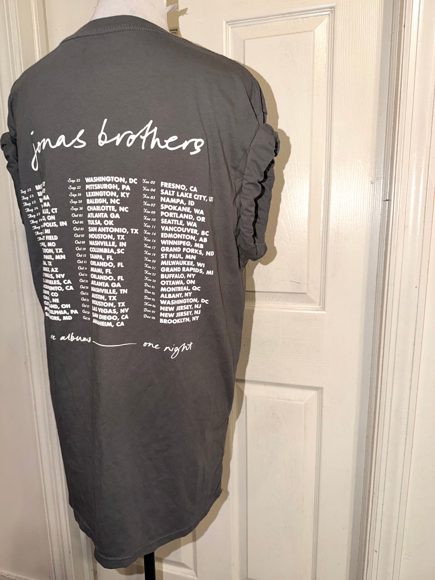 Jonas Brothers Double Sided Tee