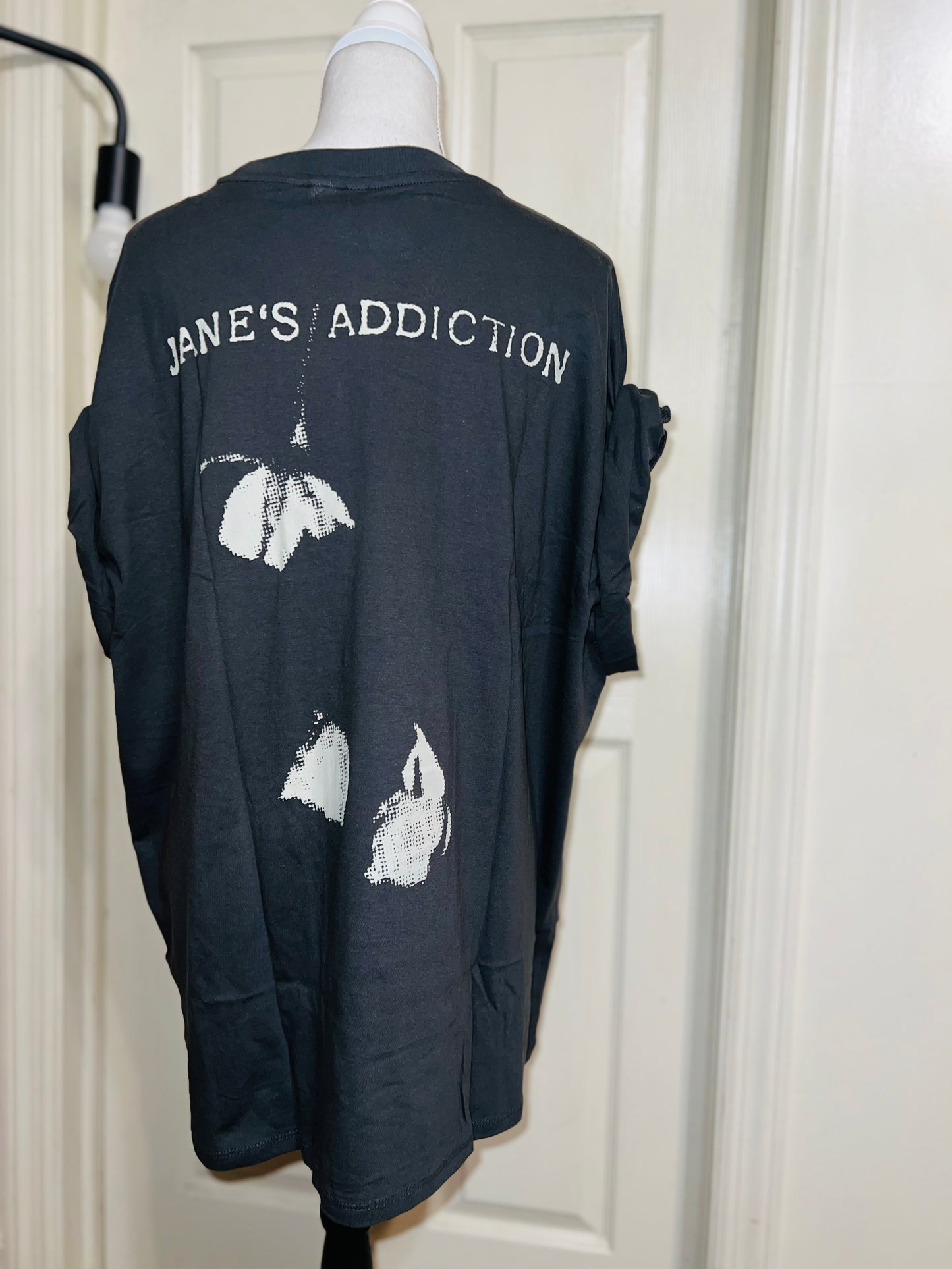 Jane’s Addiction Double Sided Oversized Distressed Tee