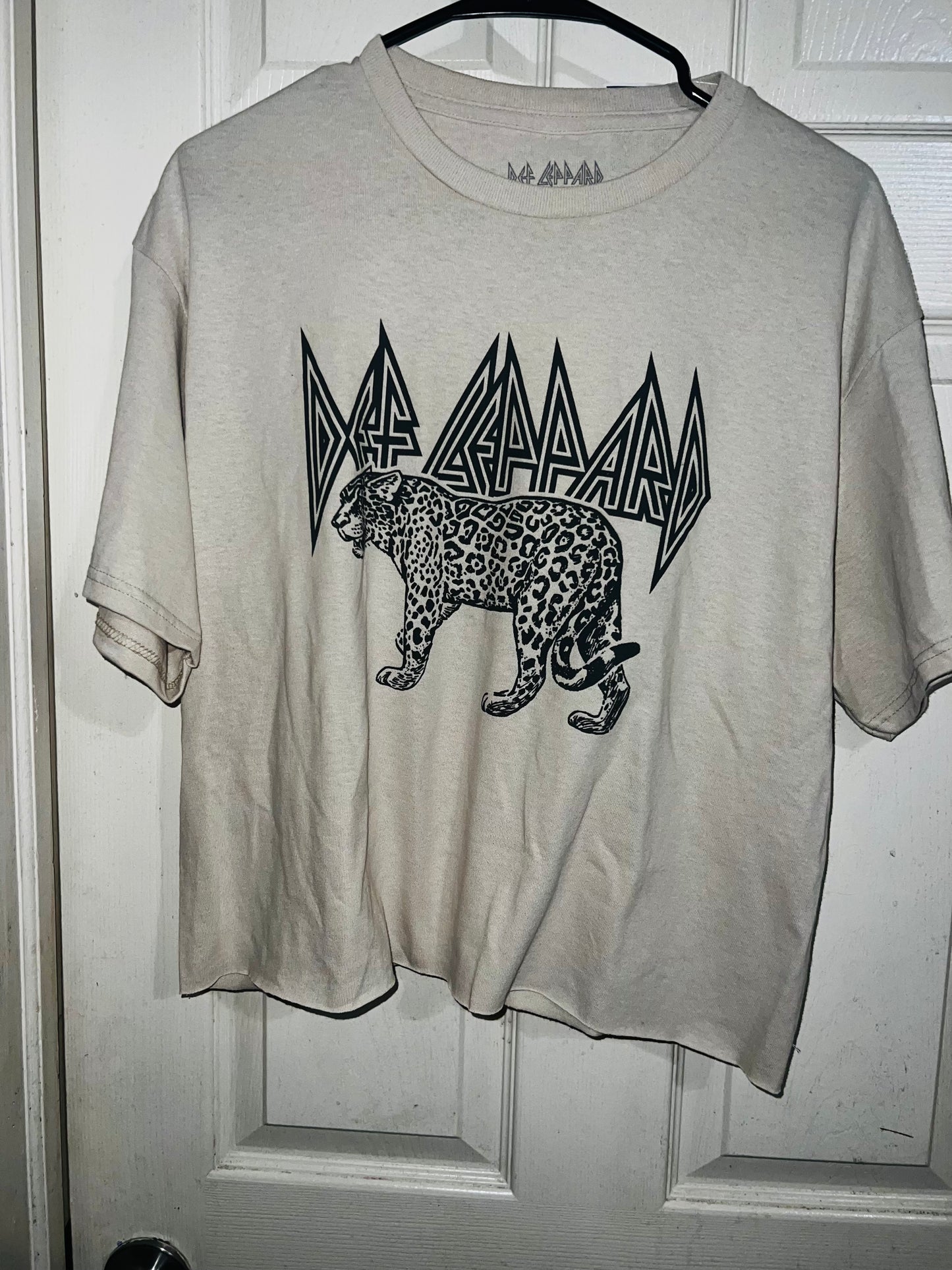 Def Leppard Oversized Tee