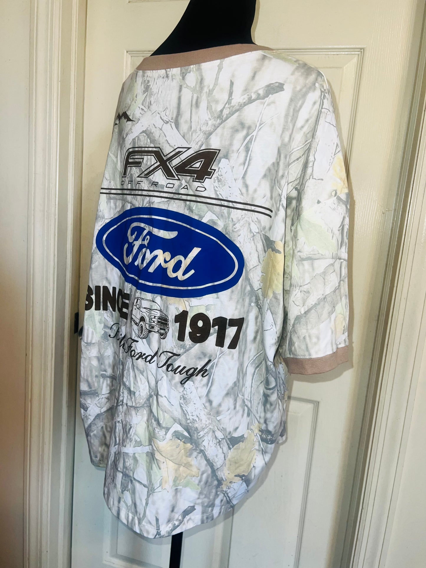 Ford Oversized Distressed Jersey Tee