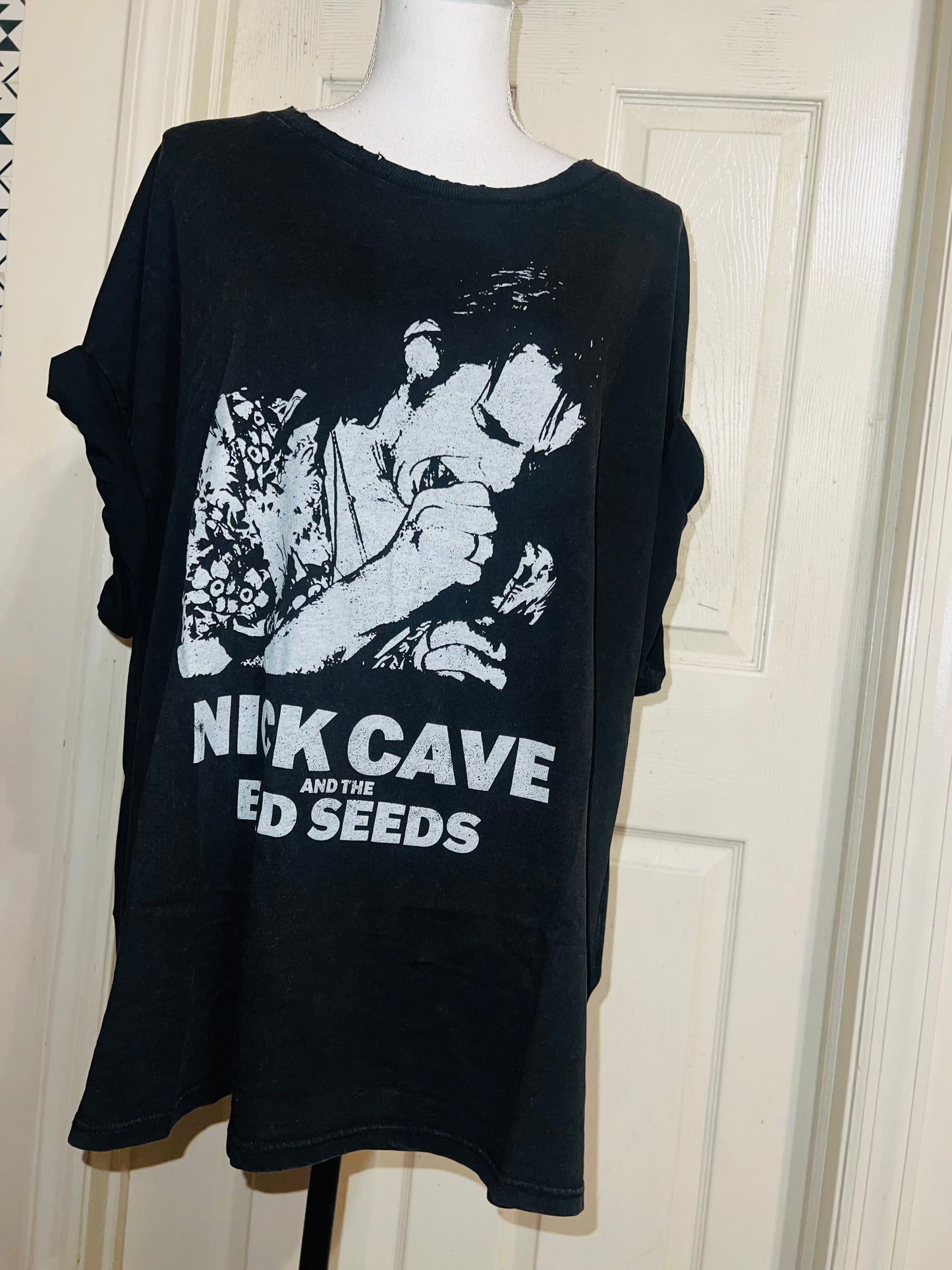 Nick Cave & The Bad Seeds Oversized Distressed Tee