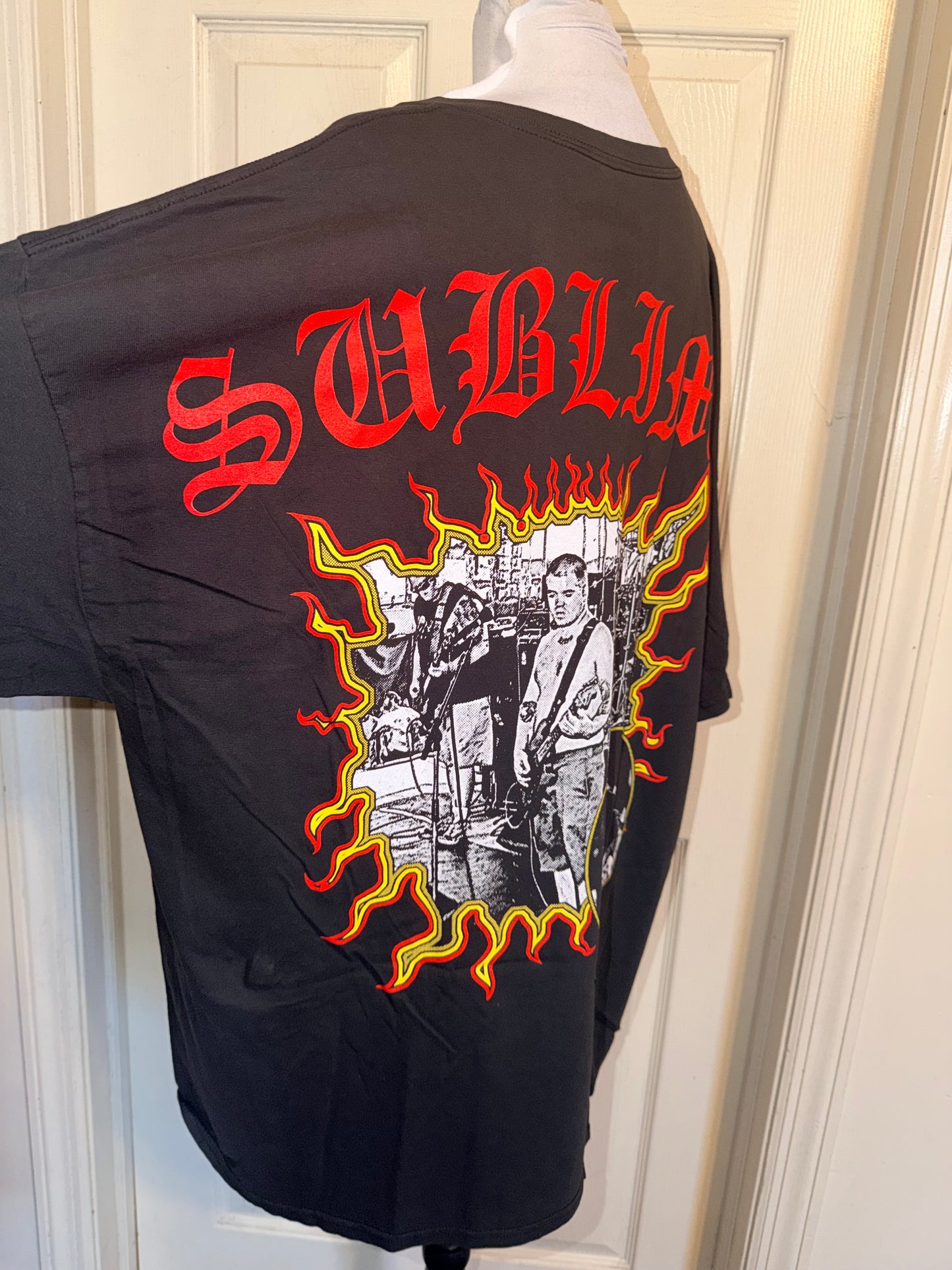 Sublime Double Sided Oversized Distressed Tee