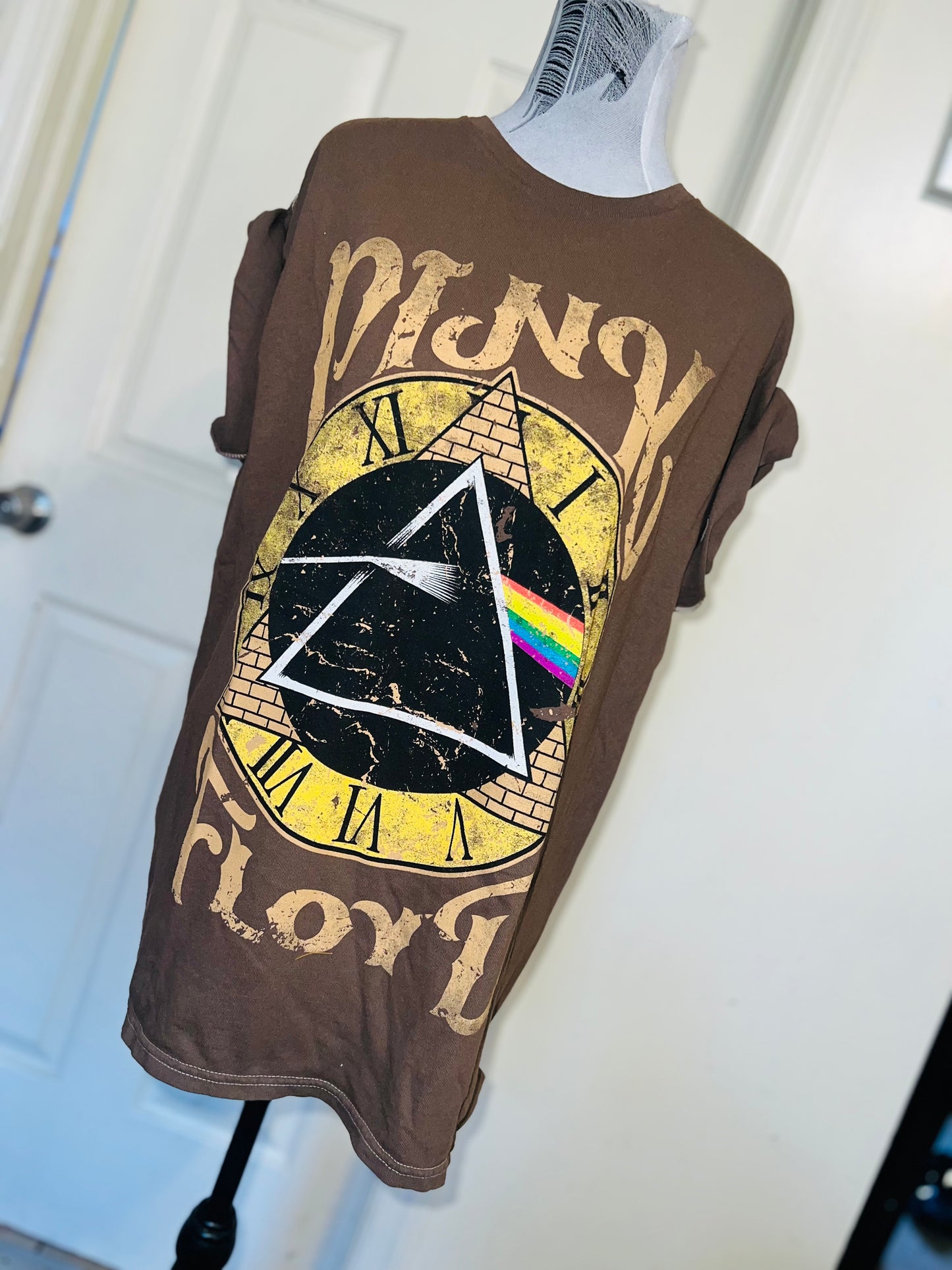 Pink Floyd Oversized Distressed Tee