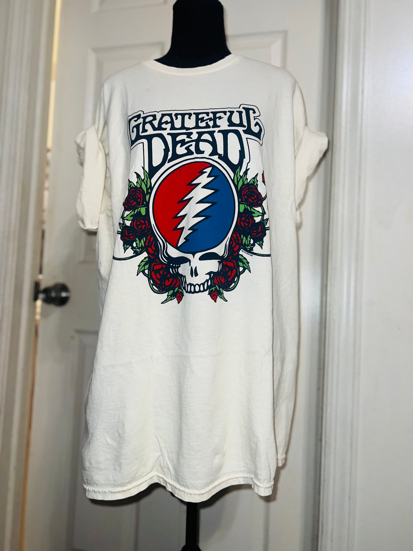 Grateful Dead Oversized Distressed Tee