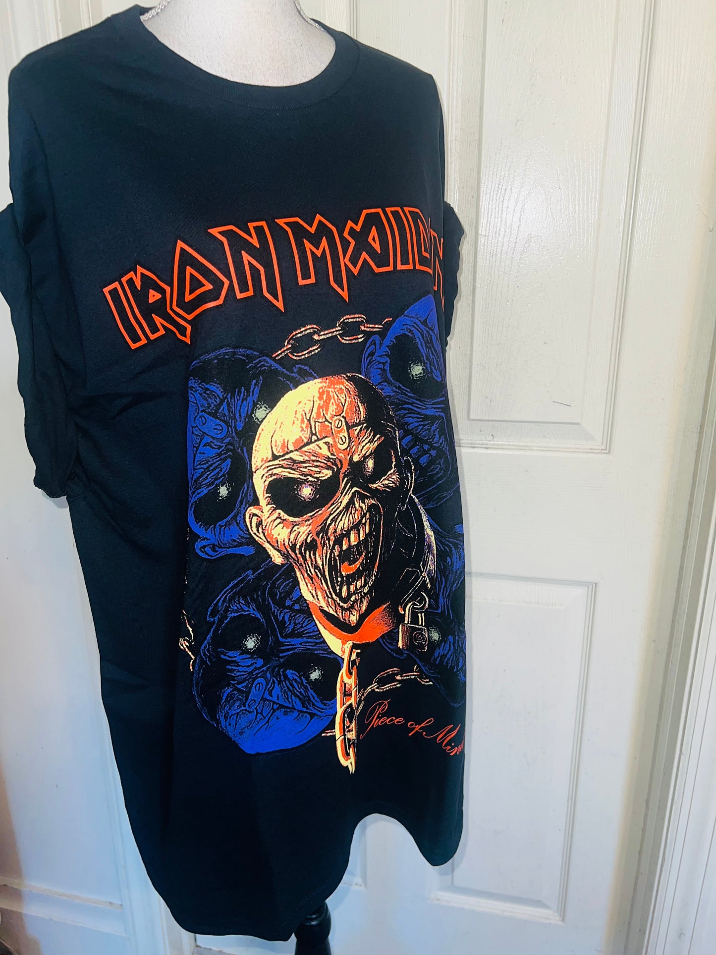 Iron Maiden Oversized Distressed Tee