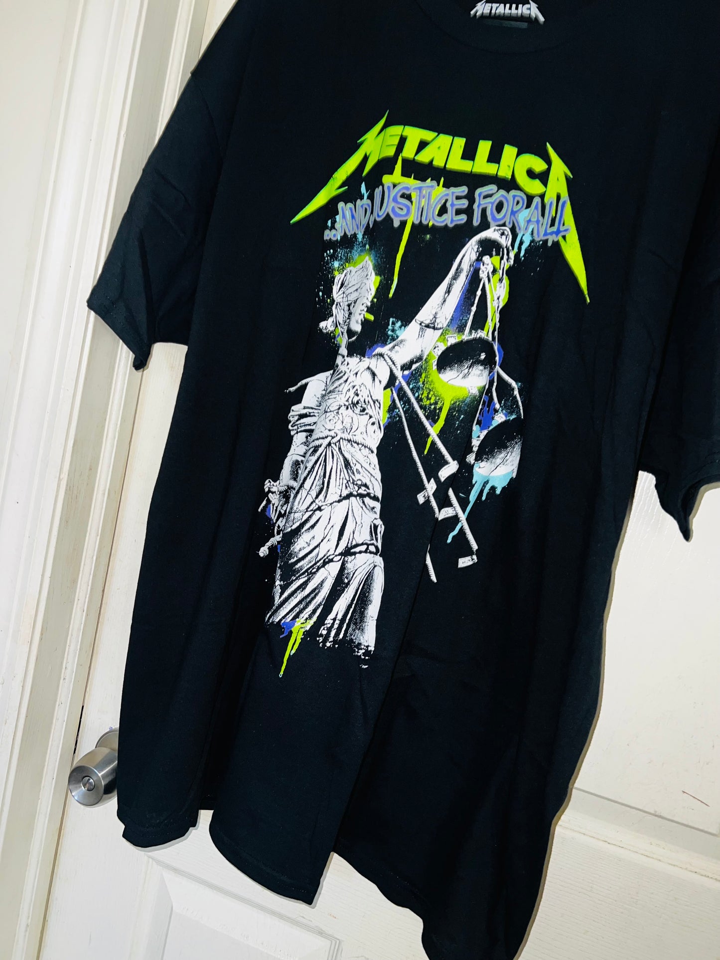 Metallica Justice Oversized Tee