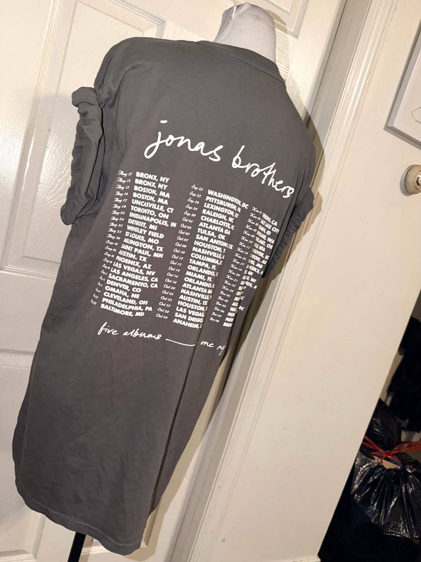 Jonas Brothers Double Sided Tee