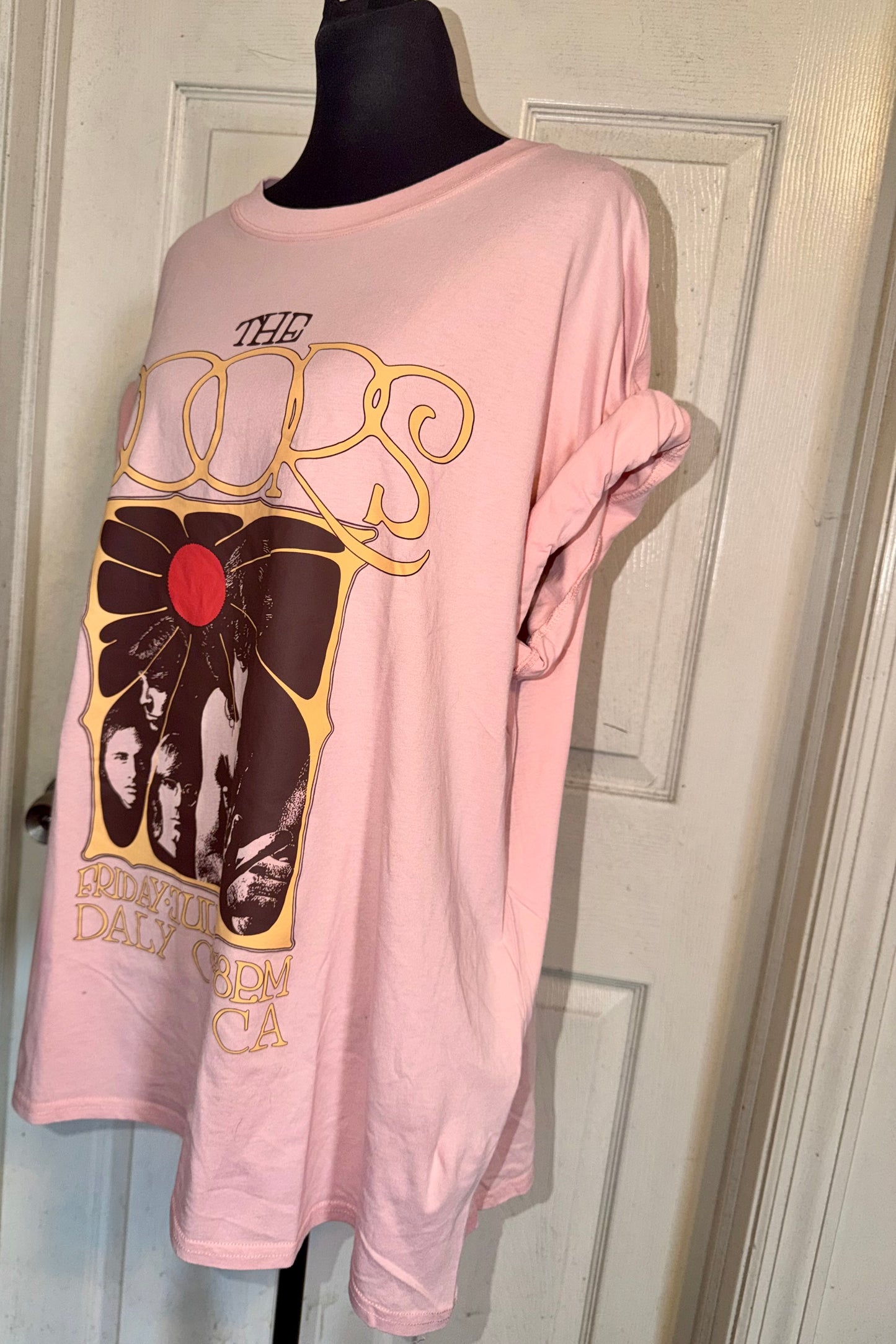 The Doors Oversized Distressed Tee
