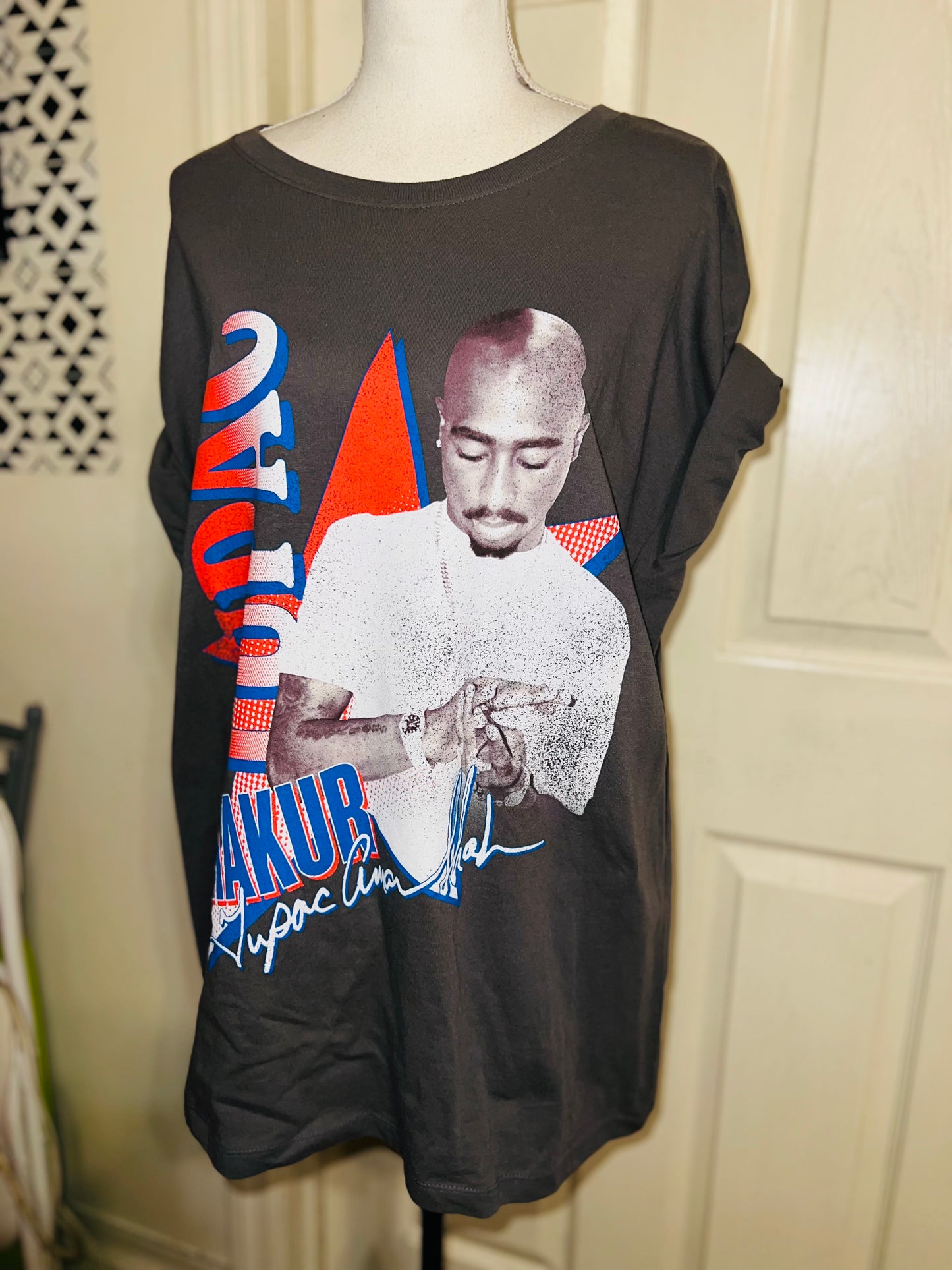 Tupac Distressed Tee