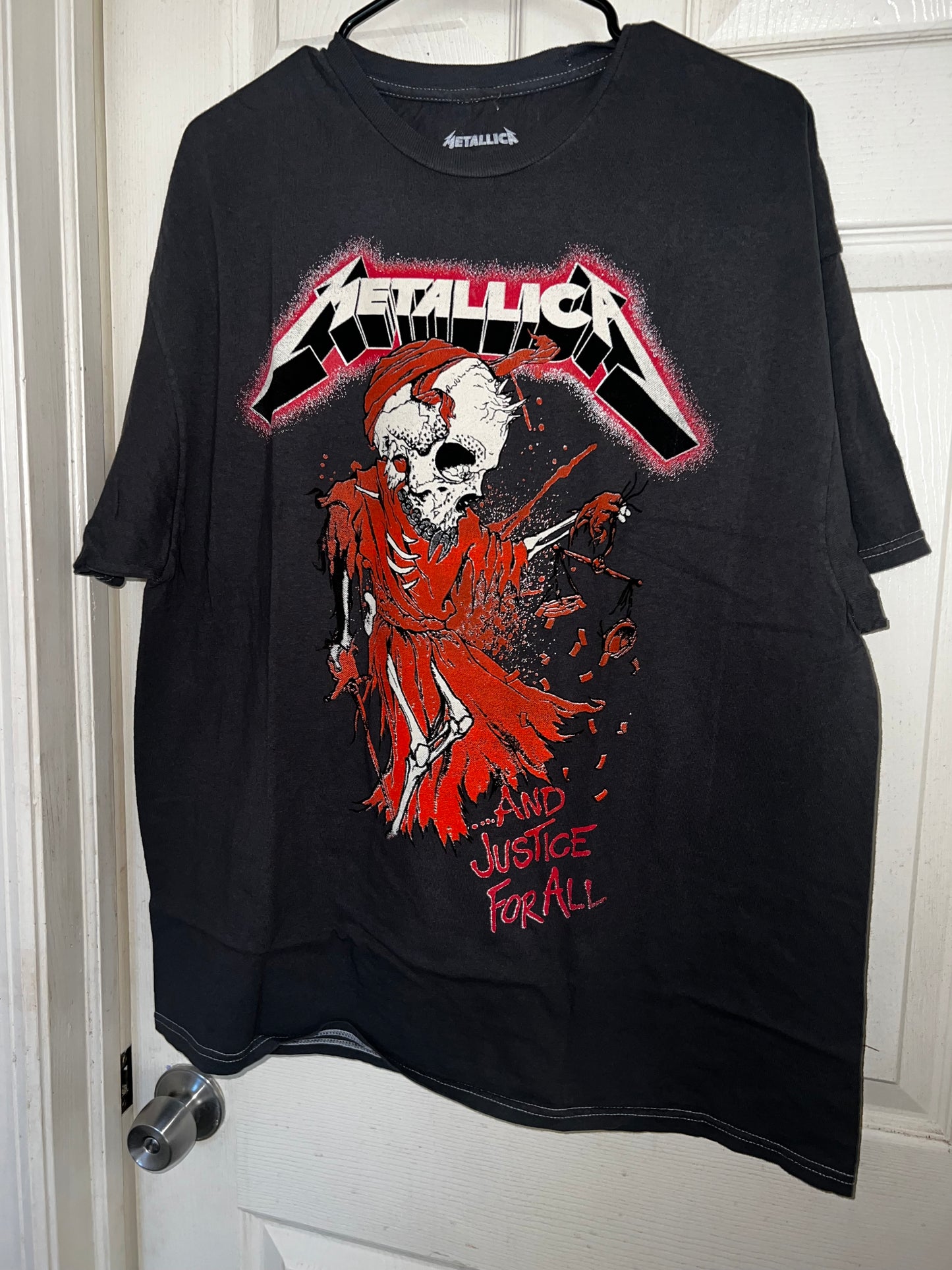 Metallica Justice for All Oversized Tee