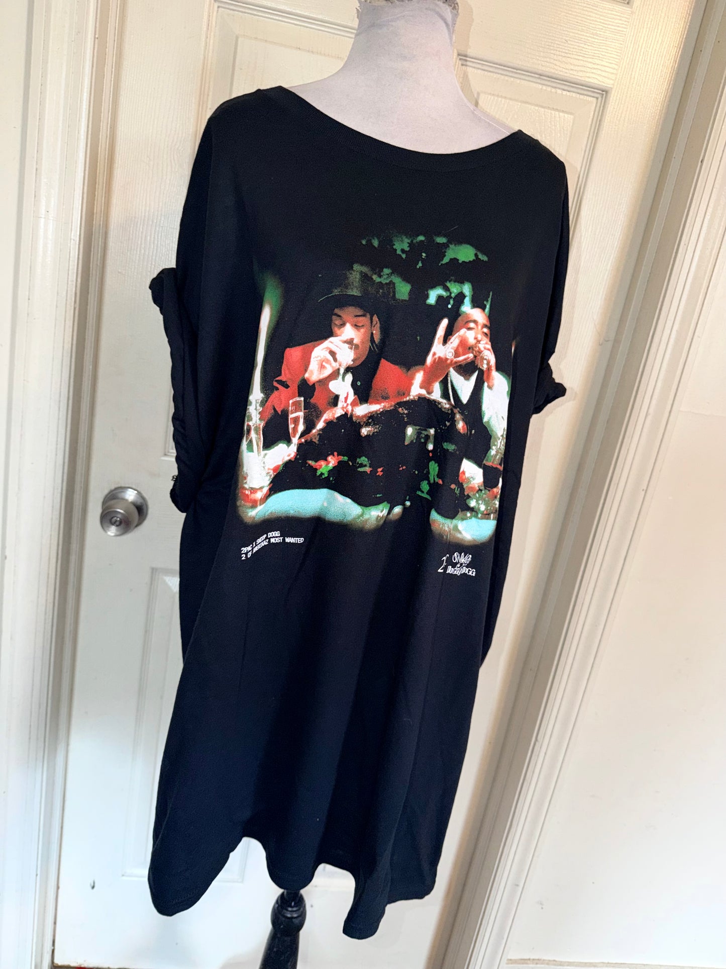Tupac & Snoop Dogg Oversized Tee