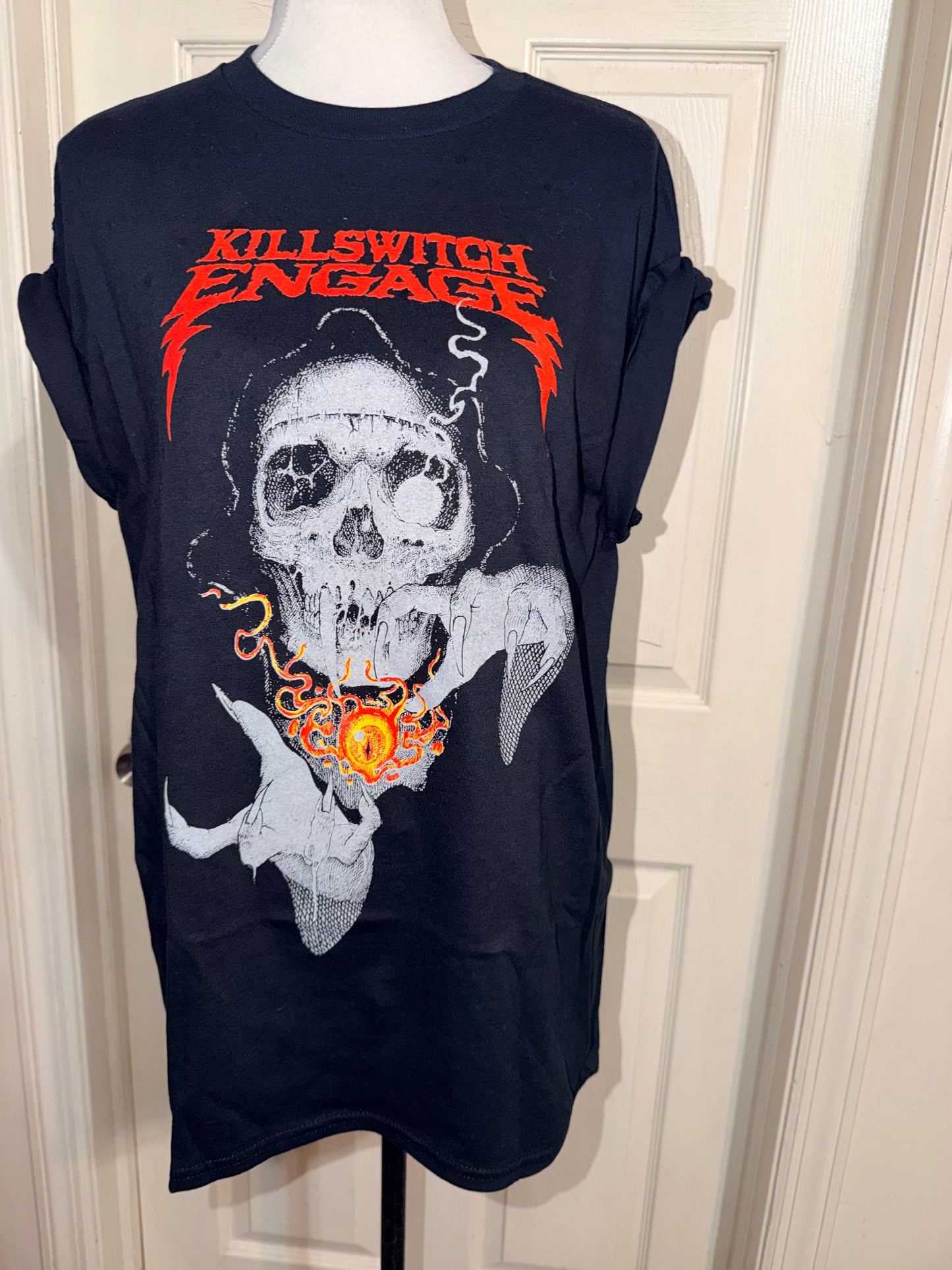 Killswitch Engage Oversized Distressed Tee