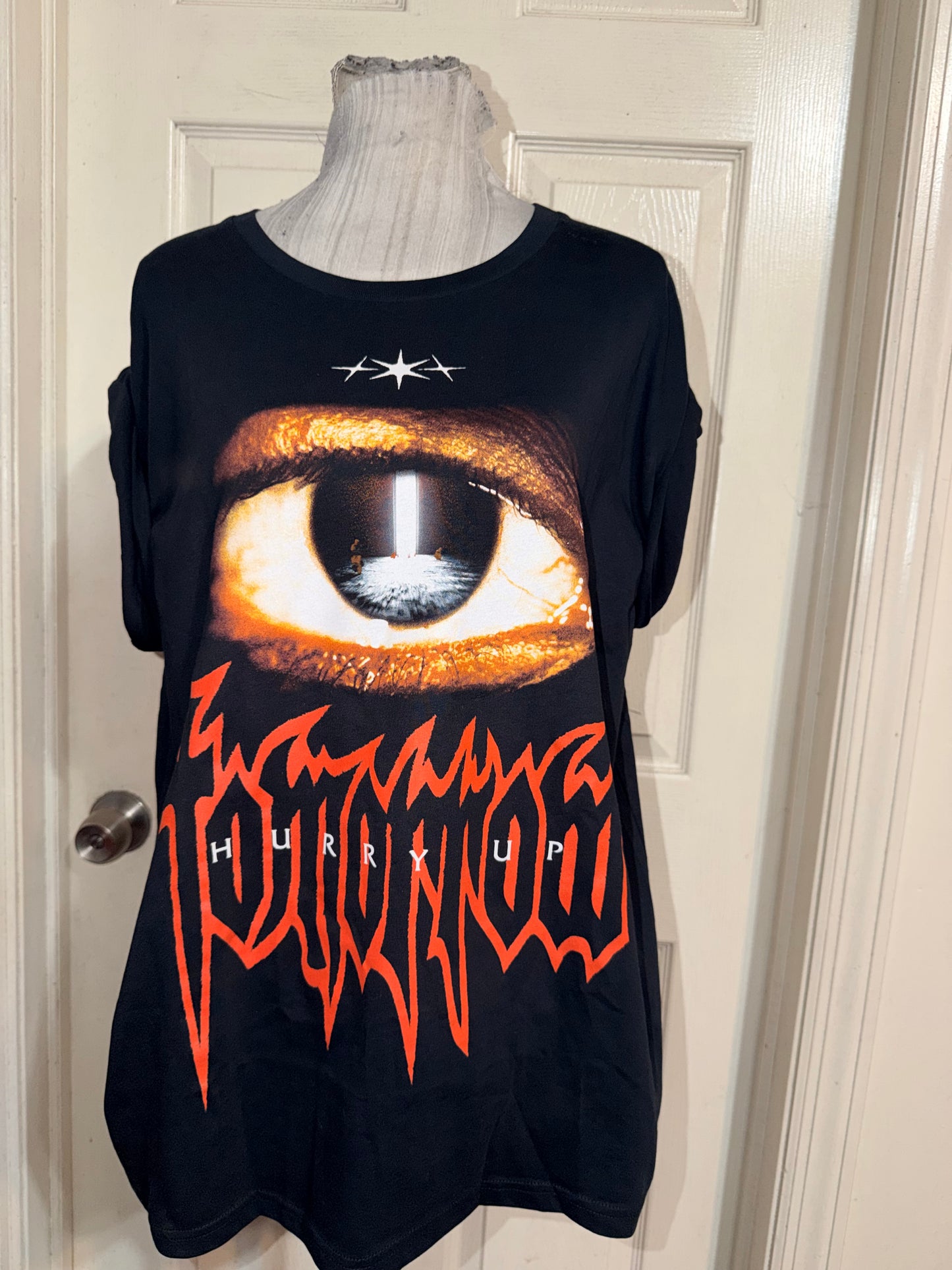 The Weeknd Oversized Distressed Tee