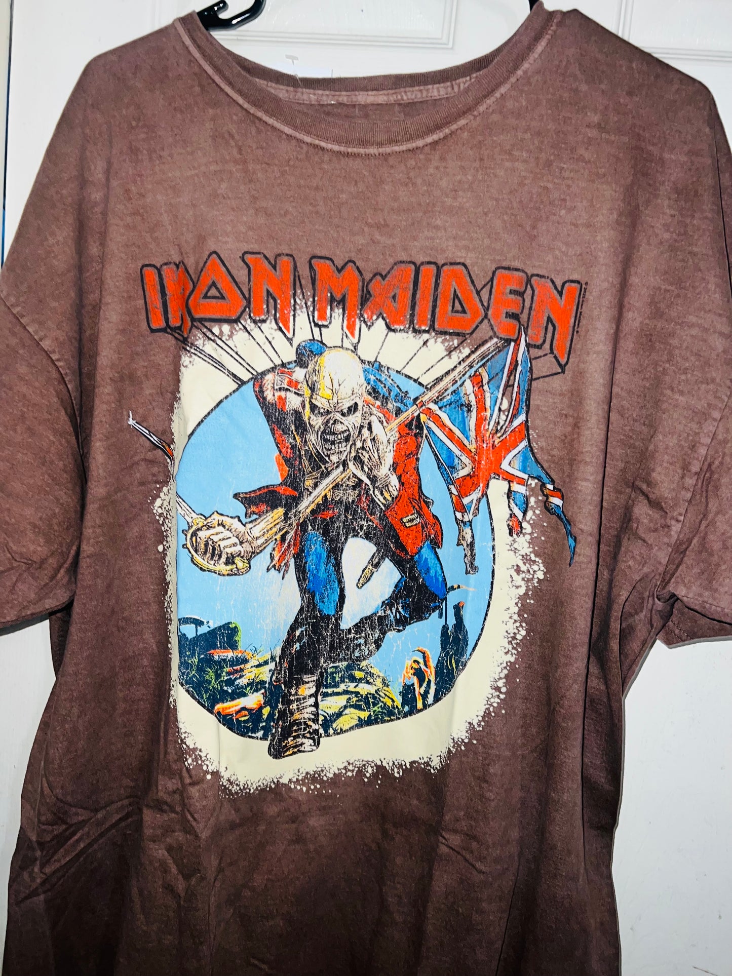 Iron Maiden Oversized Distressed Tee