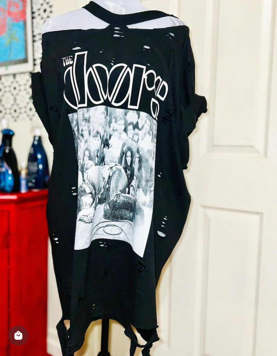 The Doors Jim Oversized Distressed Tee