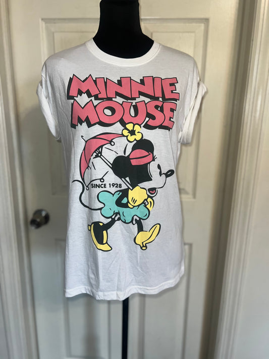 Minnie Mouse Distressed Tee