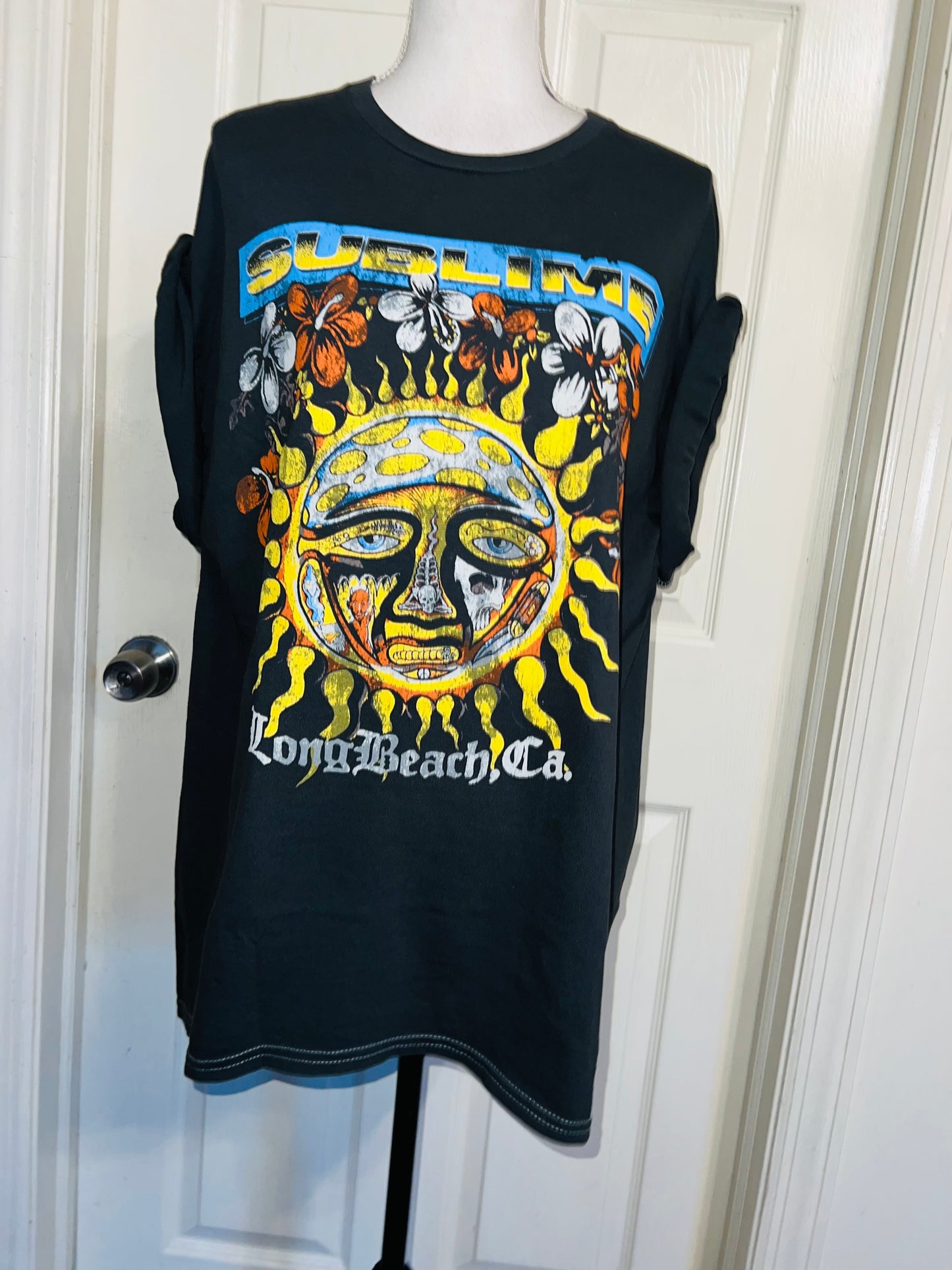 Sublime Double Sided Oversized Distressed Tee