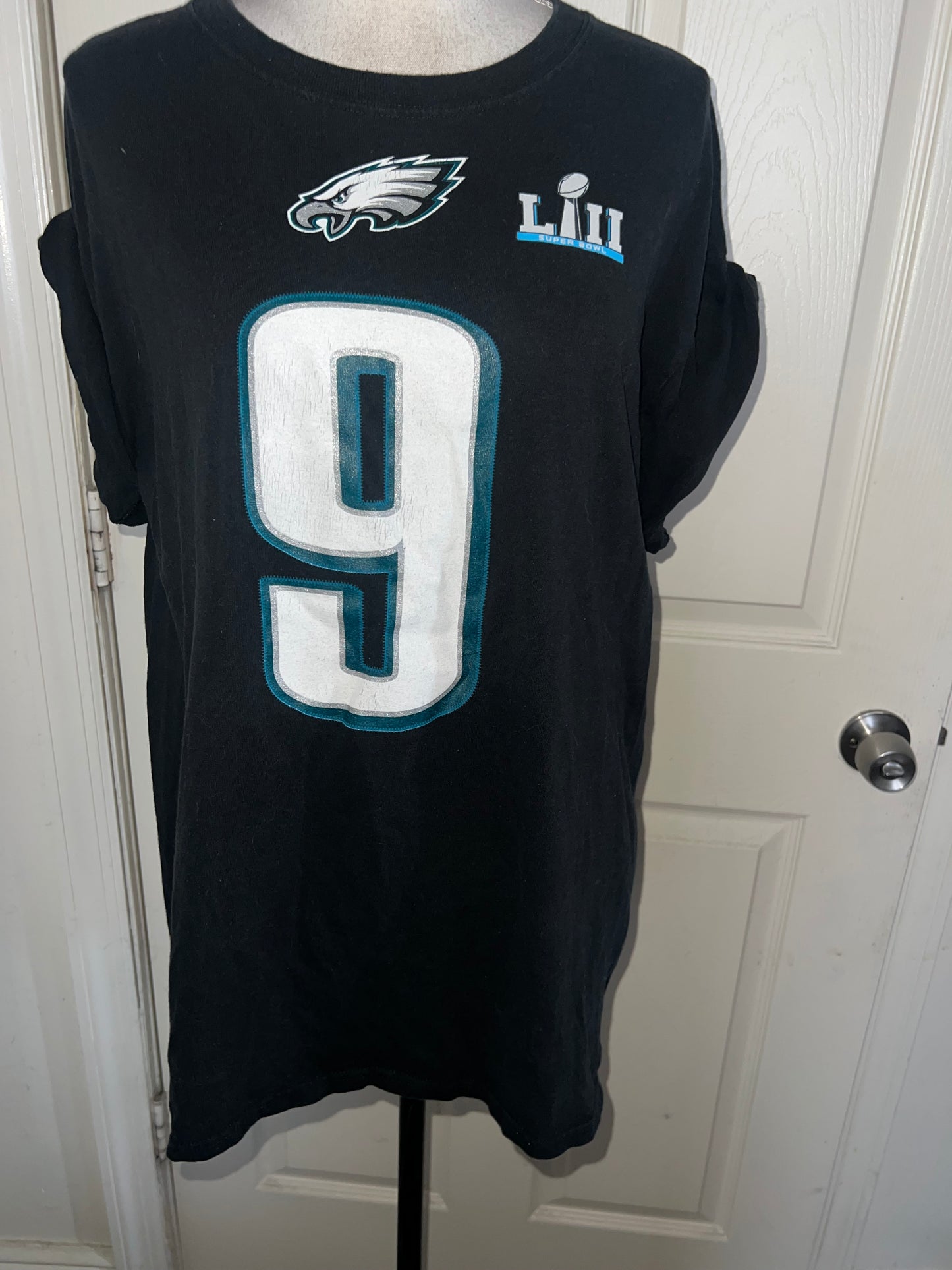 Philadelphia Eagles Nick Foles Super Bowl Distressed Tee