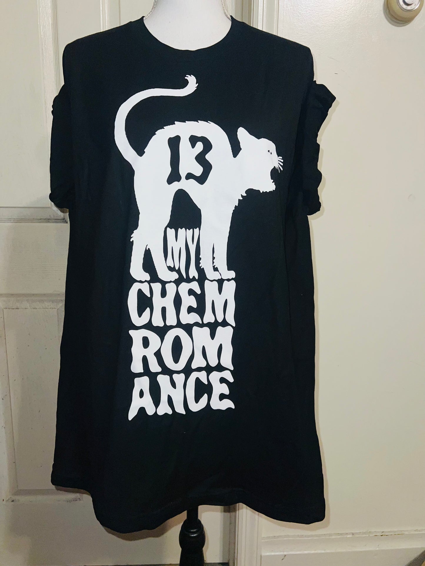 My Chemical Romance Oversized Distressed Tee