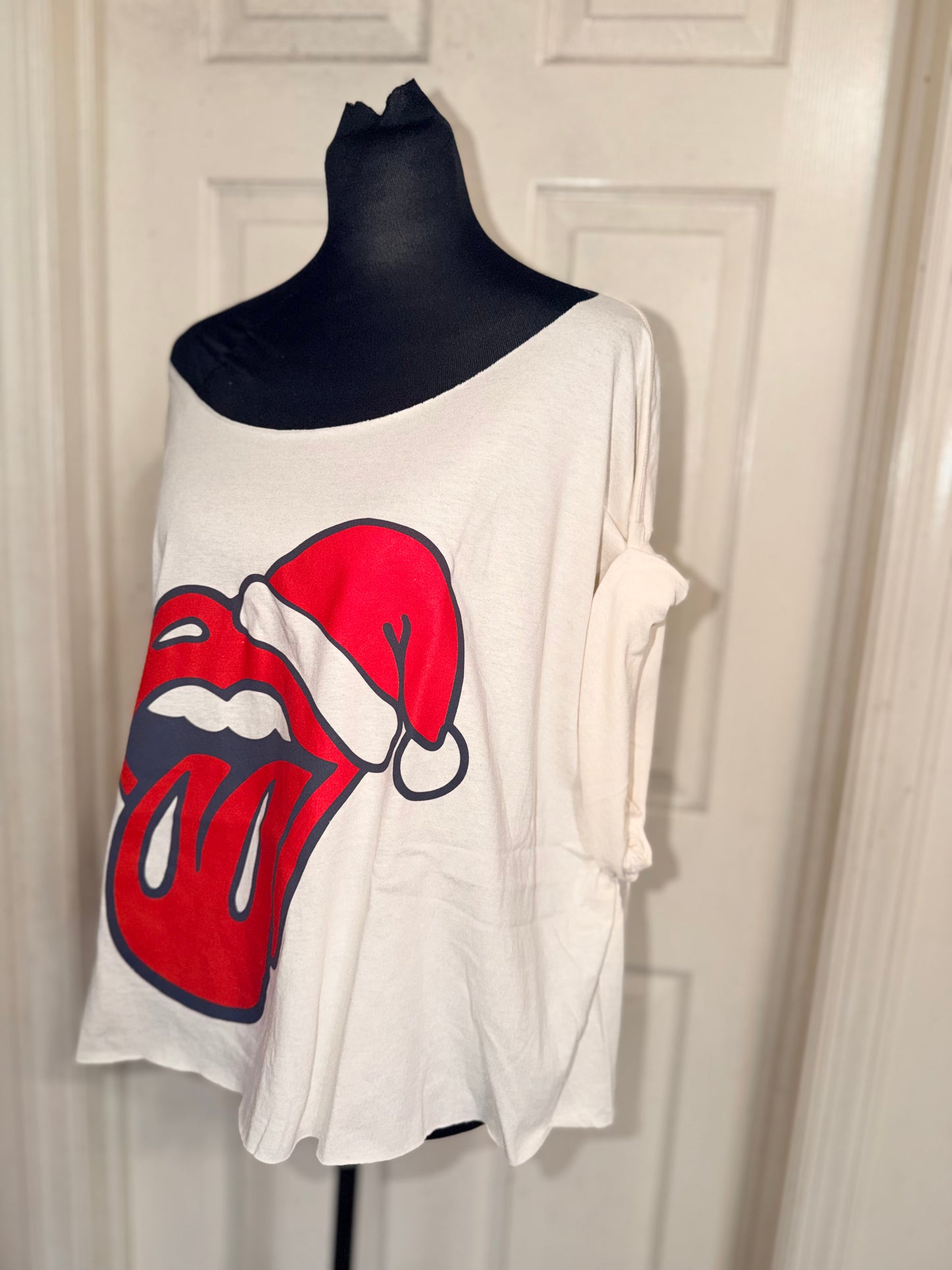The Rolling Stones OFTS Oversized Distressed Tee