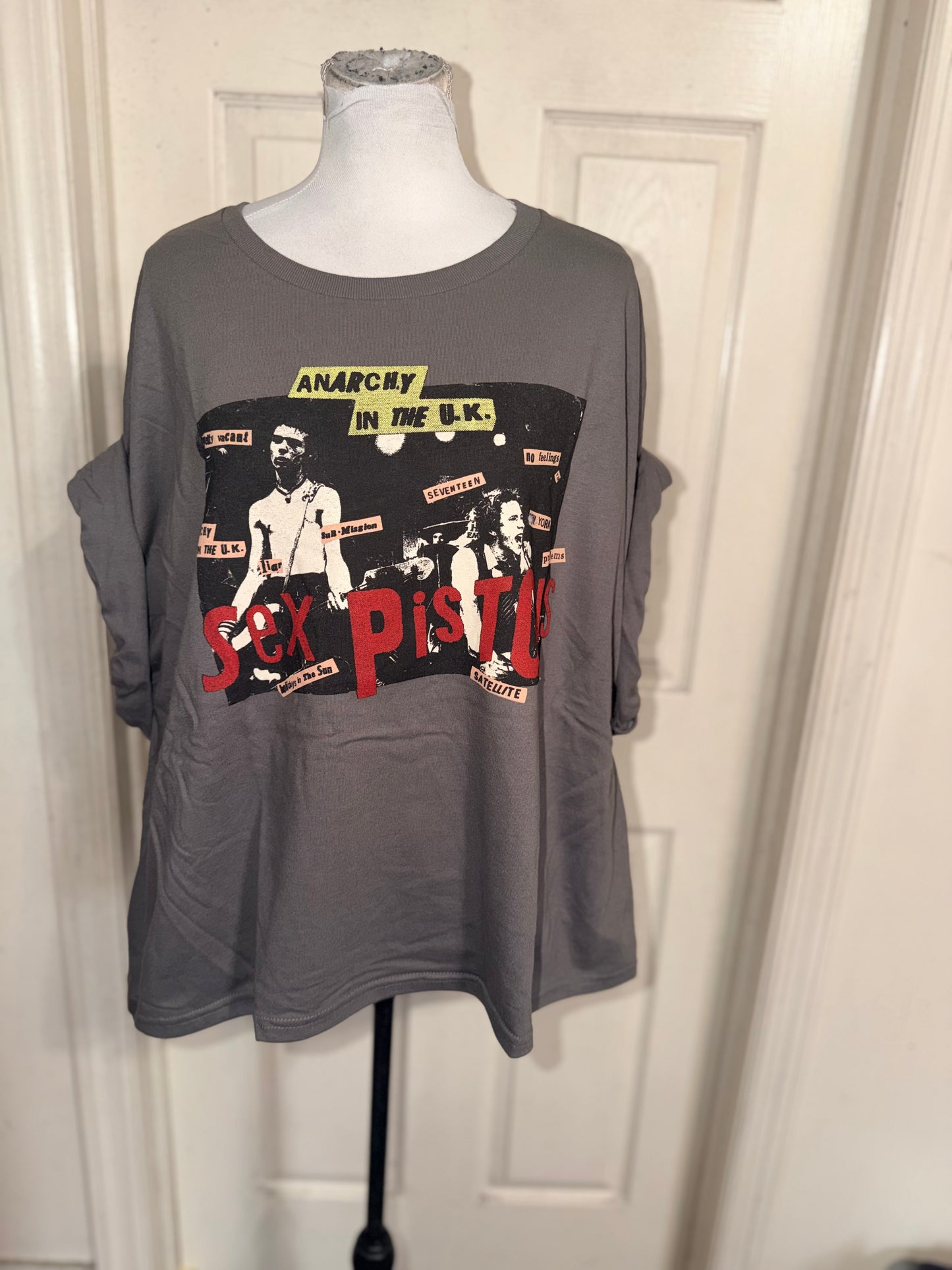 The Sex Pistols Oversized Distressed Tee