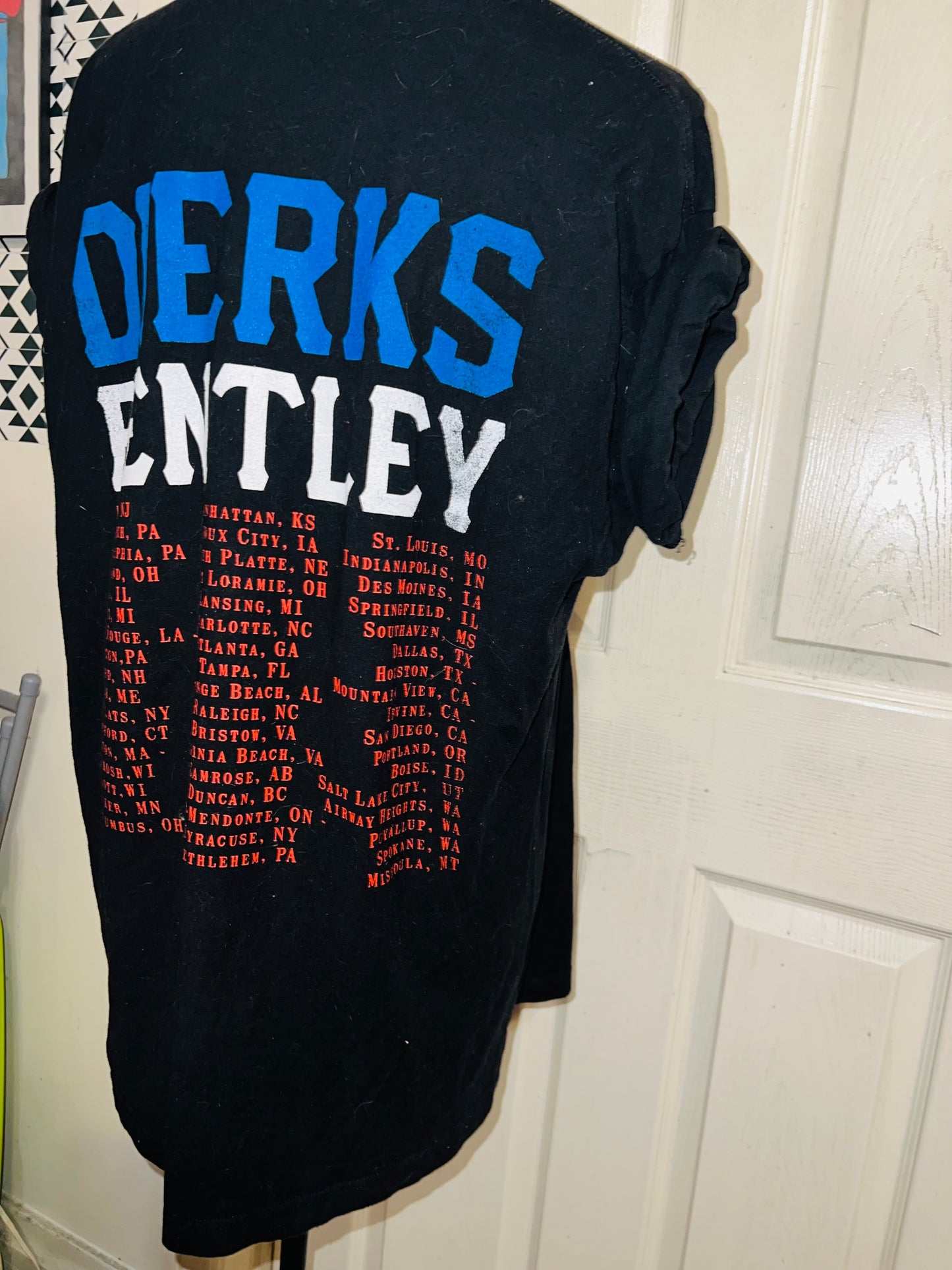 Dirks Bentley 2015 Double Sided Distressed Tee