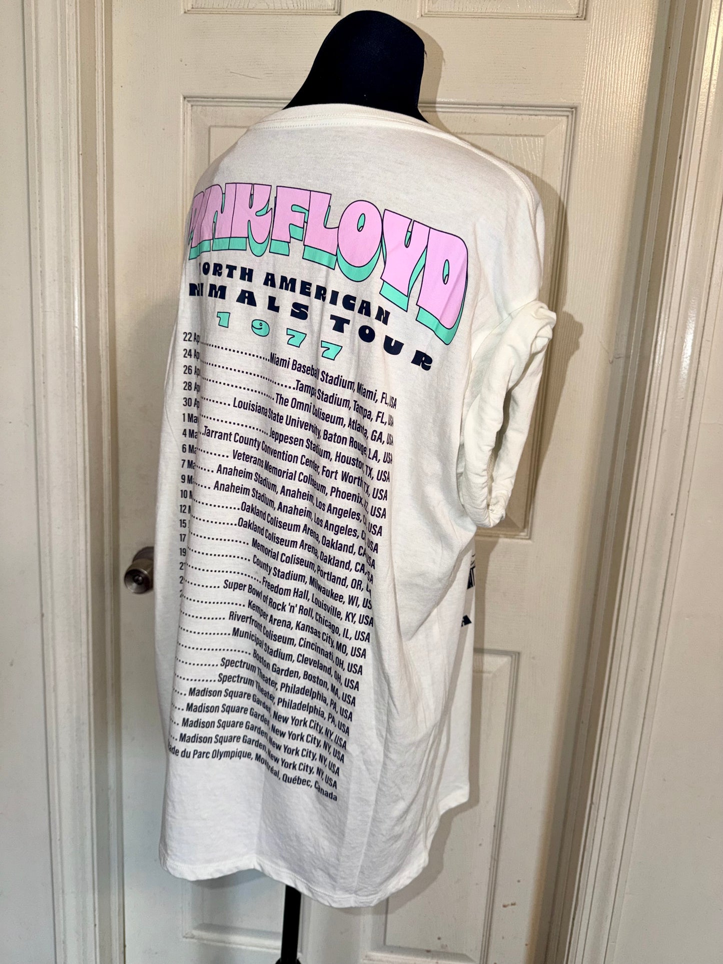 Pink Floyd Double Sided Oversized Tee