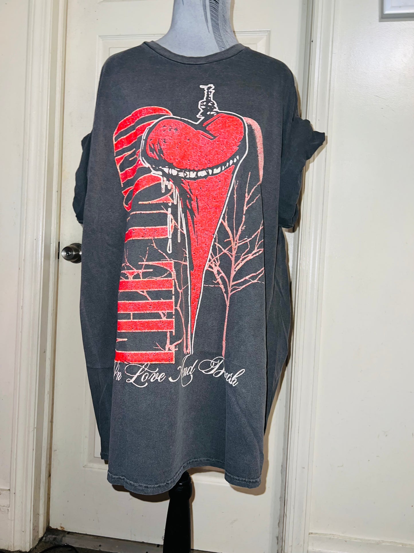 The Used Oversized Distressed Tee