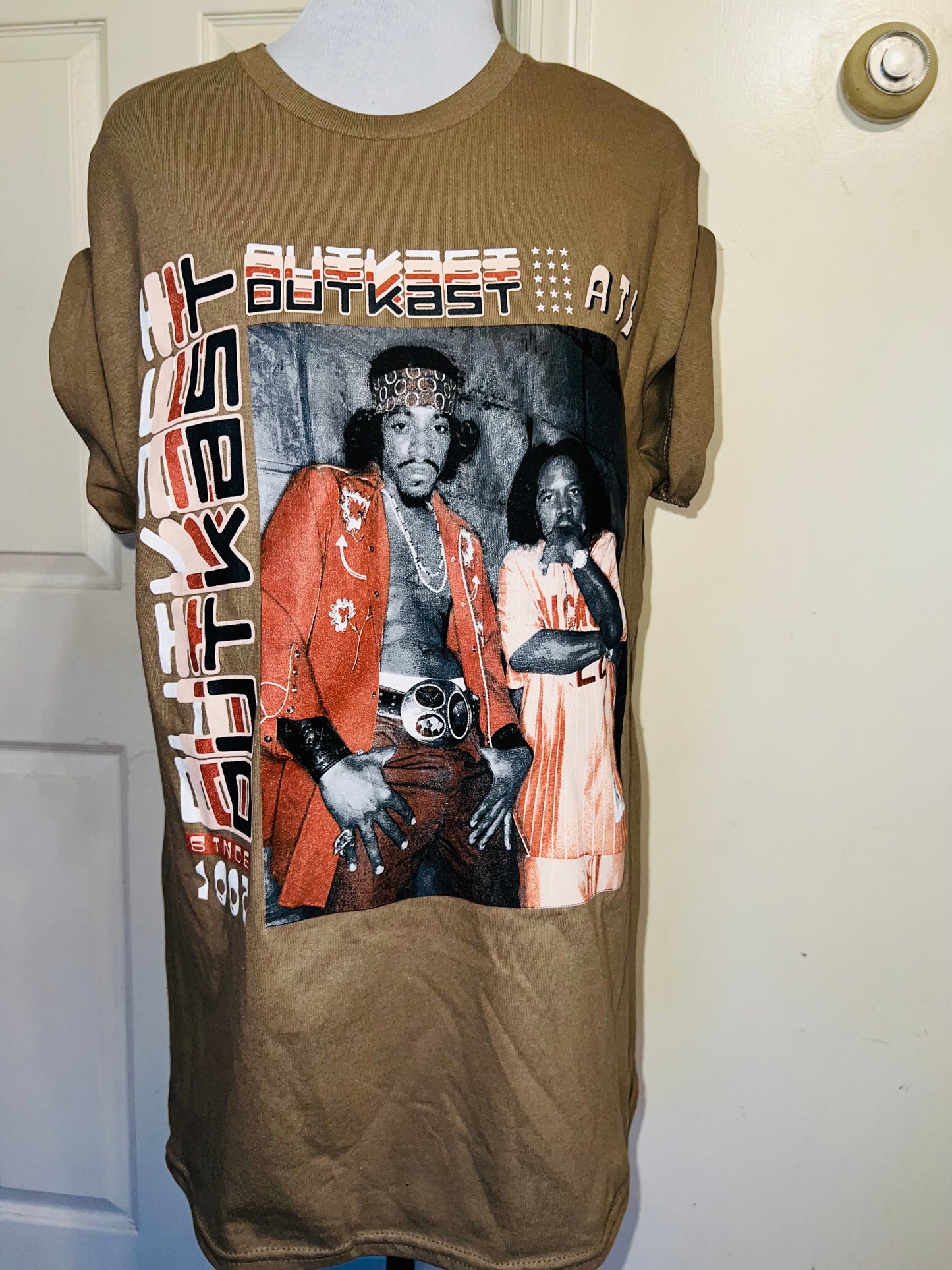 Outkast Oversized Distressed Tee