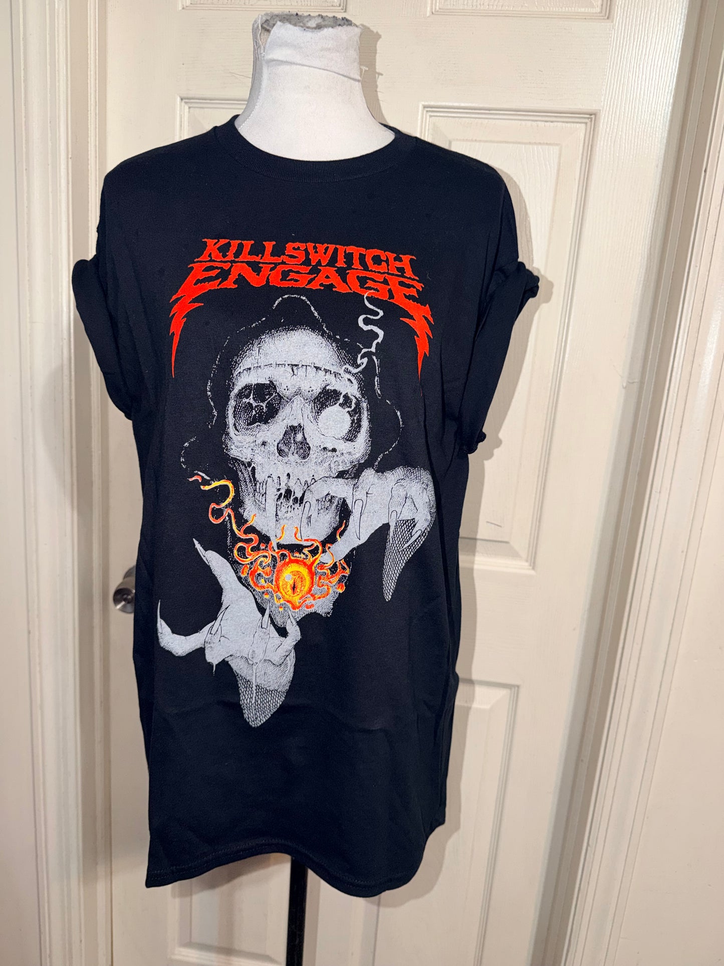 Killswitch Engage Oversized Distressed Tee