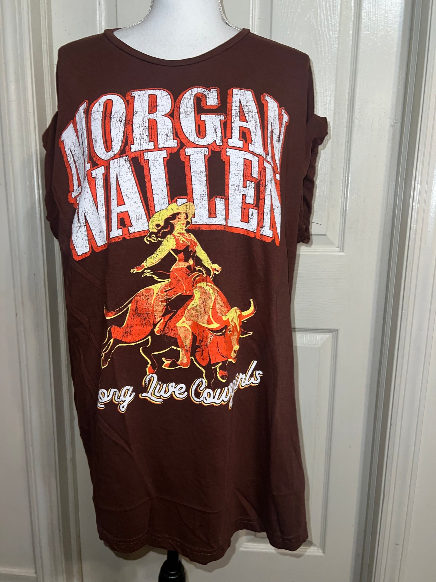 Morgan Wallen Oversized Distressed Tee