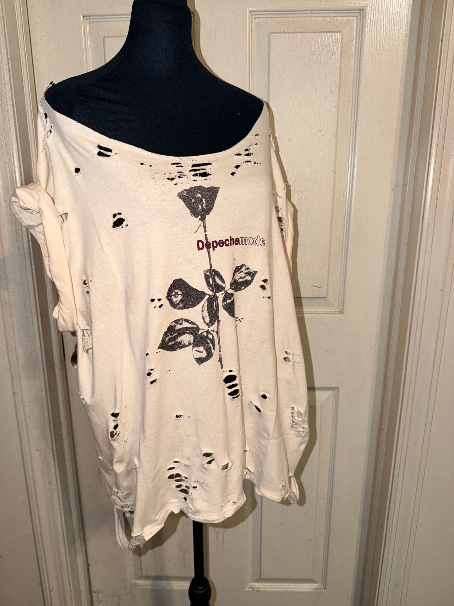 Depeche Mode Oversized Distressed Tee (as is)