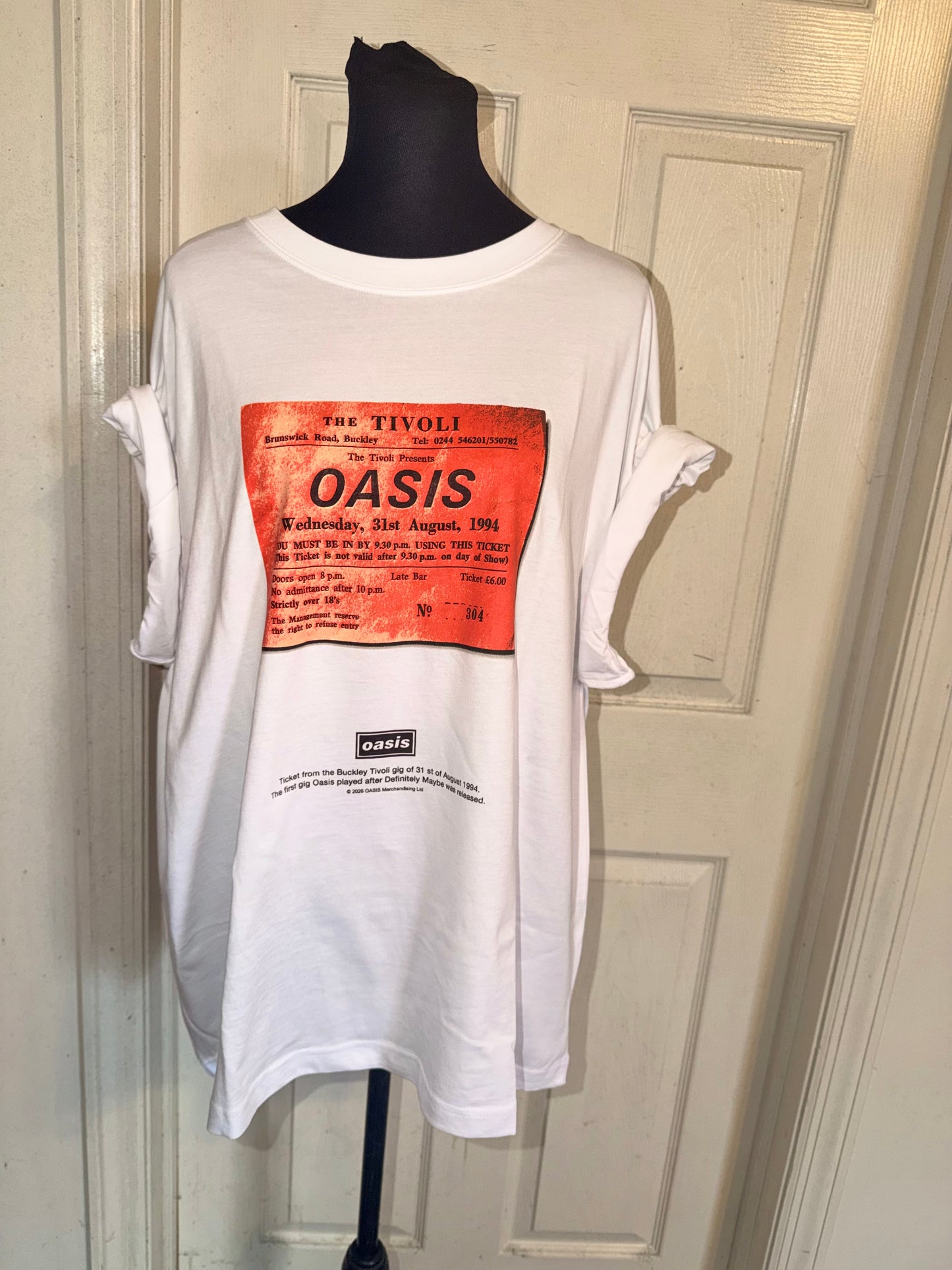 Oasis Oversized Distressed Tee