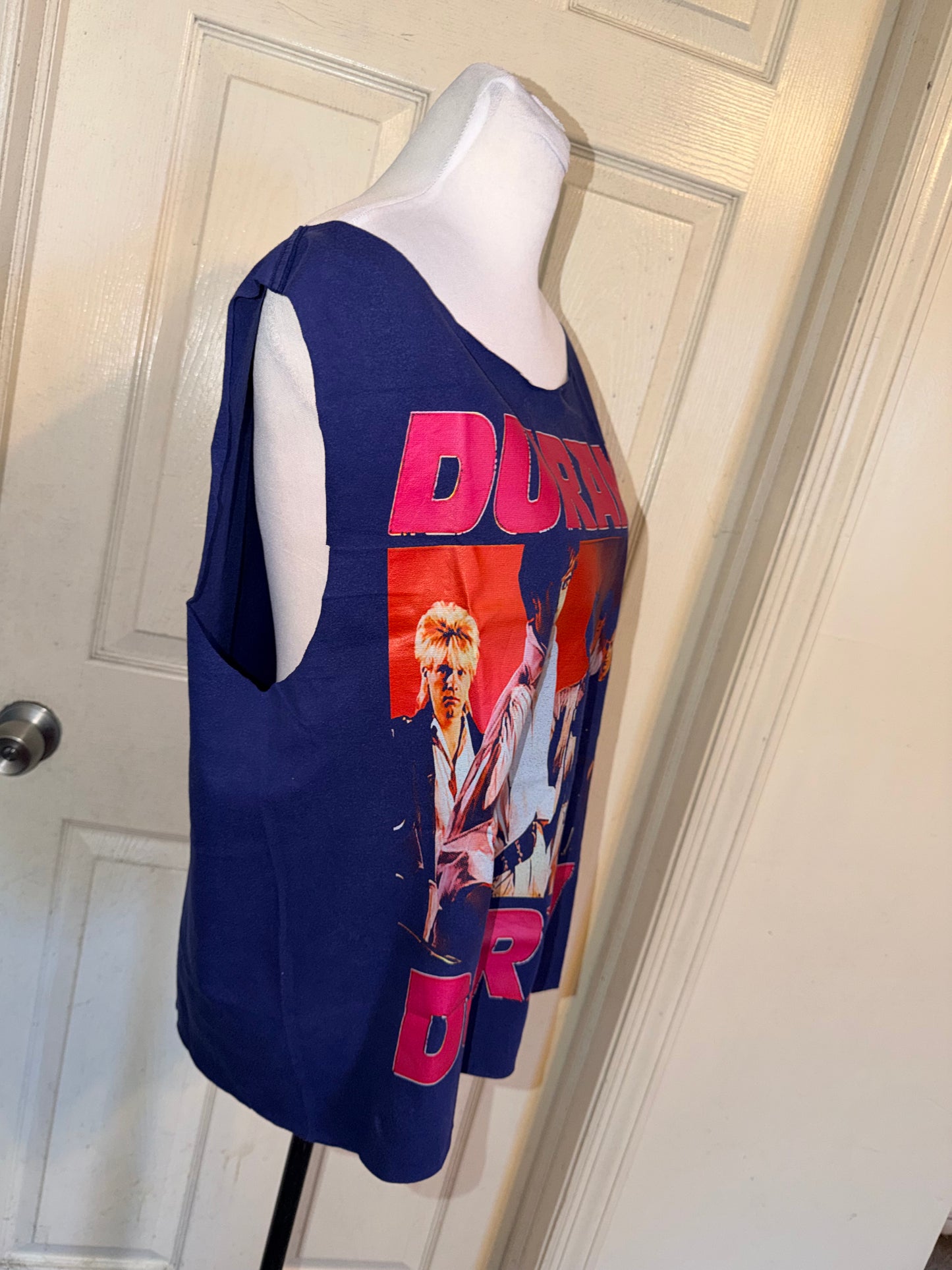Duran Duran Oversized Distressed Tank