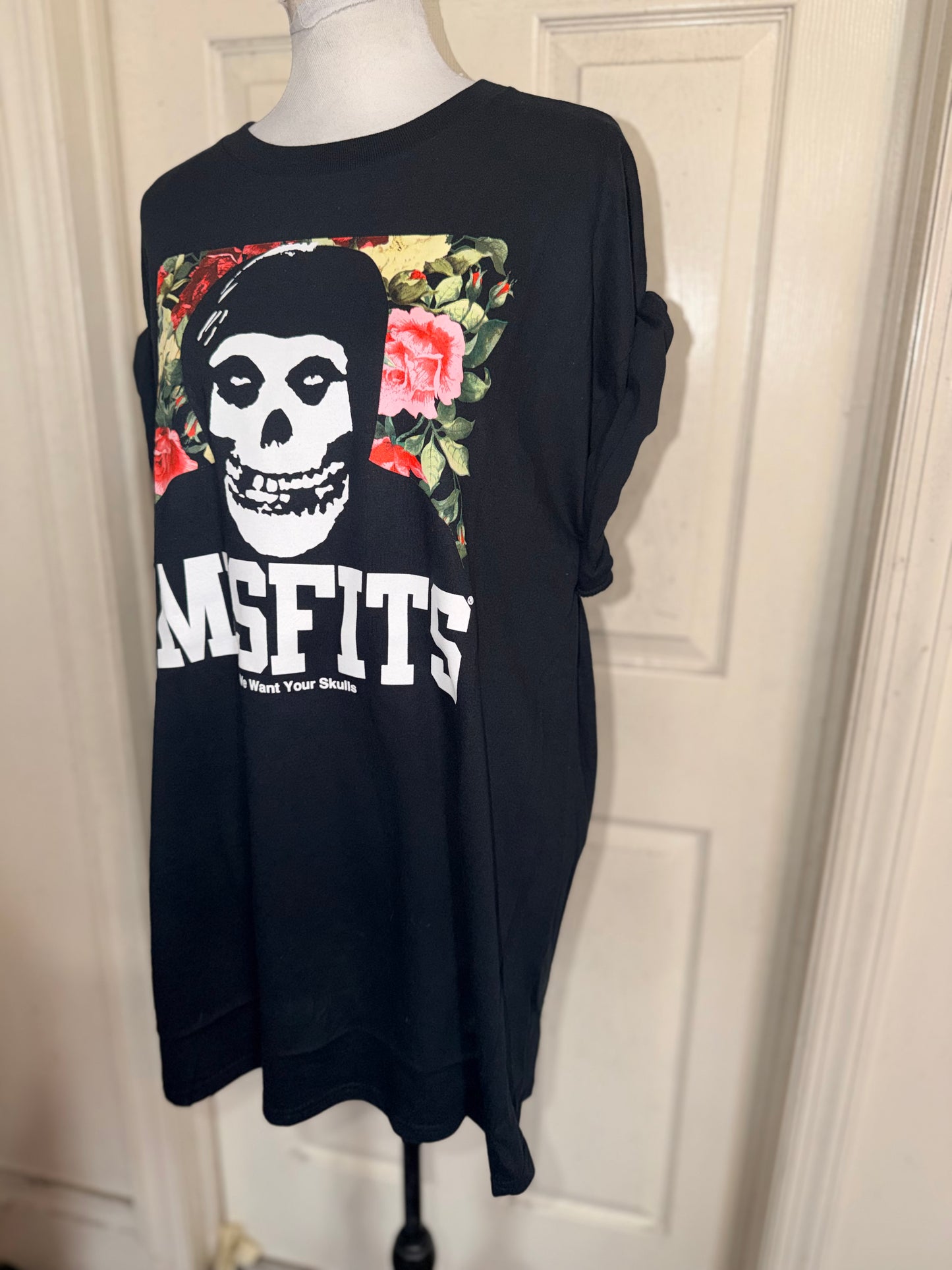 The Misfits Oversized Distressed Tee