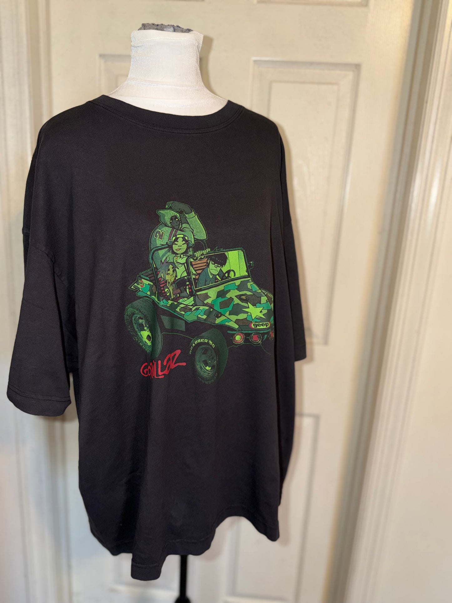 Gorillaz Oversized Distressed Tee