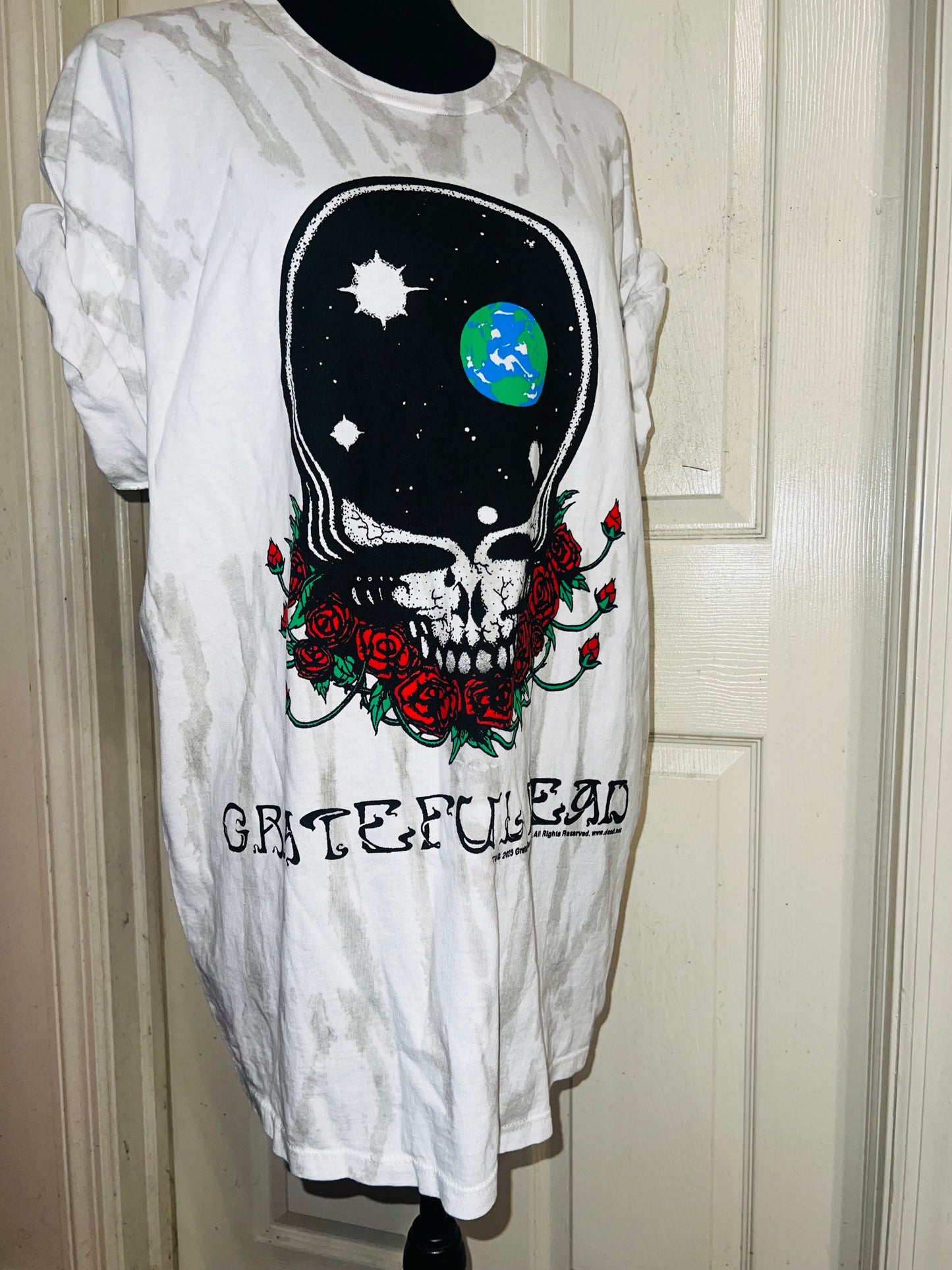 Grateful Dead Oversized Distressed Tee