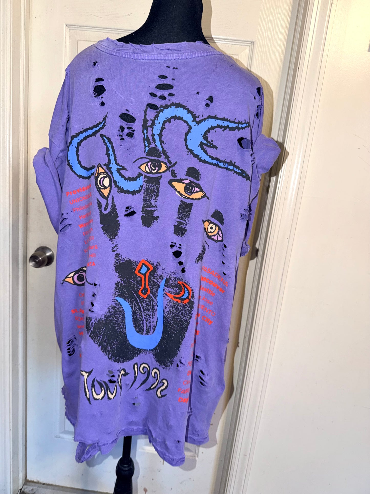The Cure Double Sided Oversized Tee