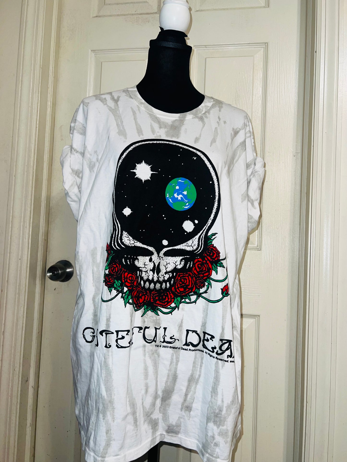 Grateful Dead Oversized Distressed Tee