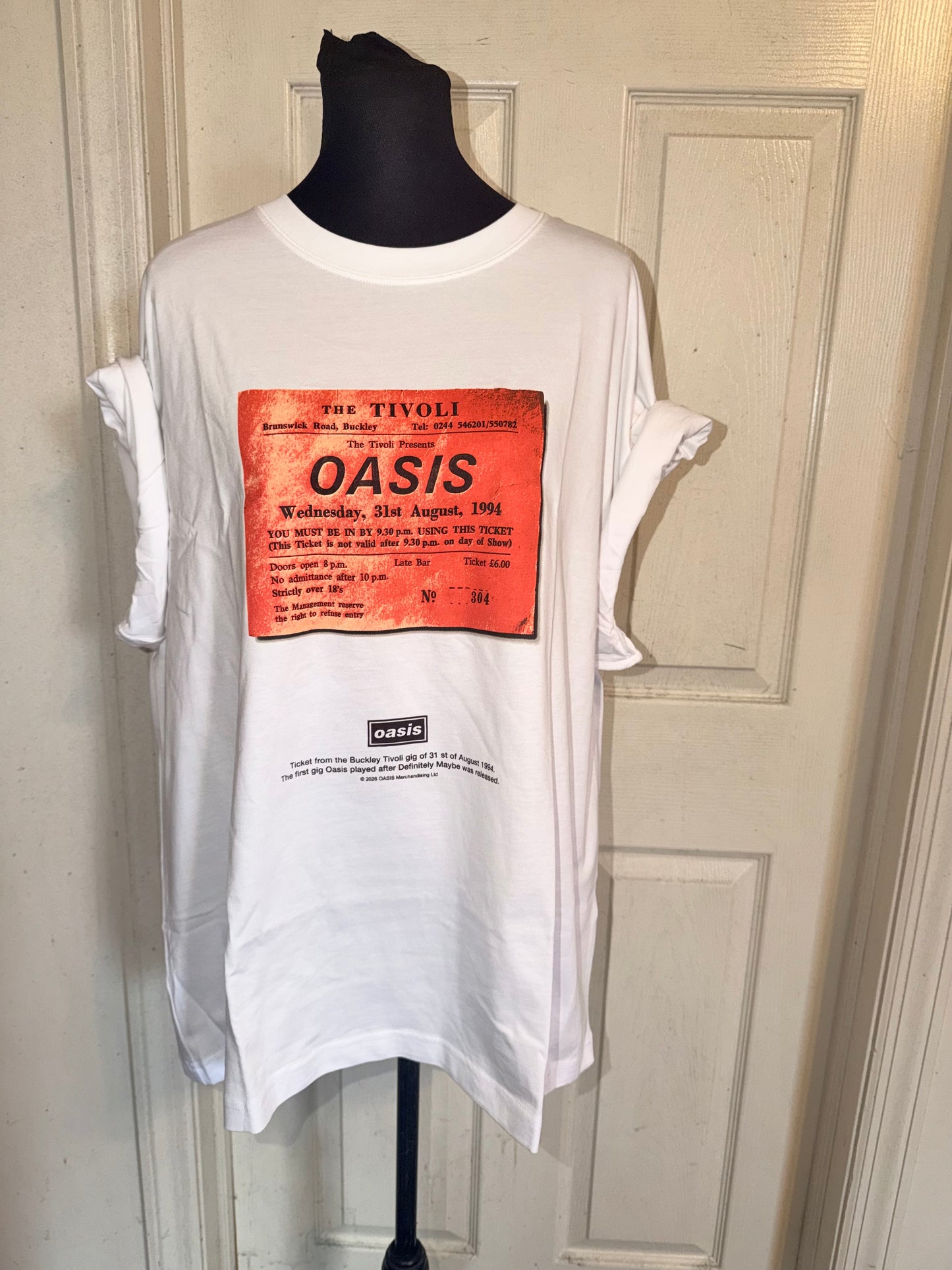 Oasis Oversized Distressed Tee