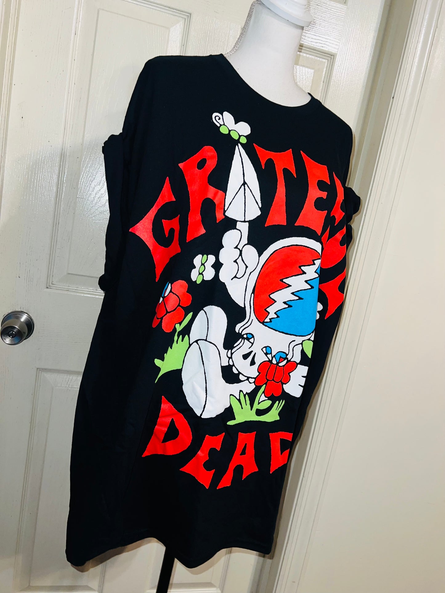 Grateful Dead Oversized Distressed Tee