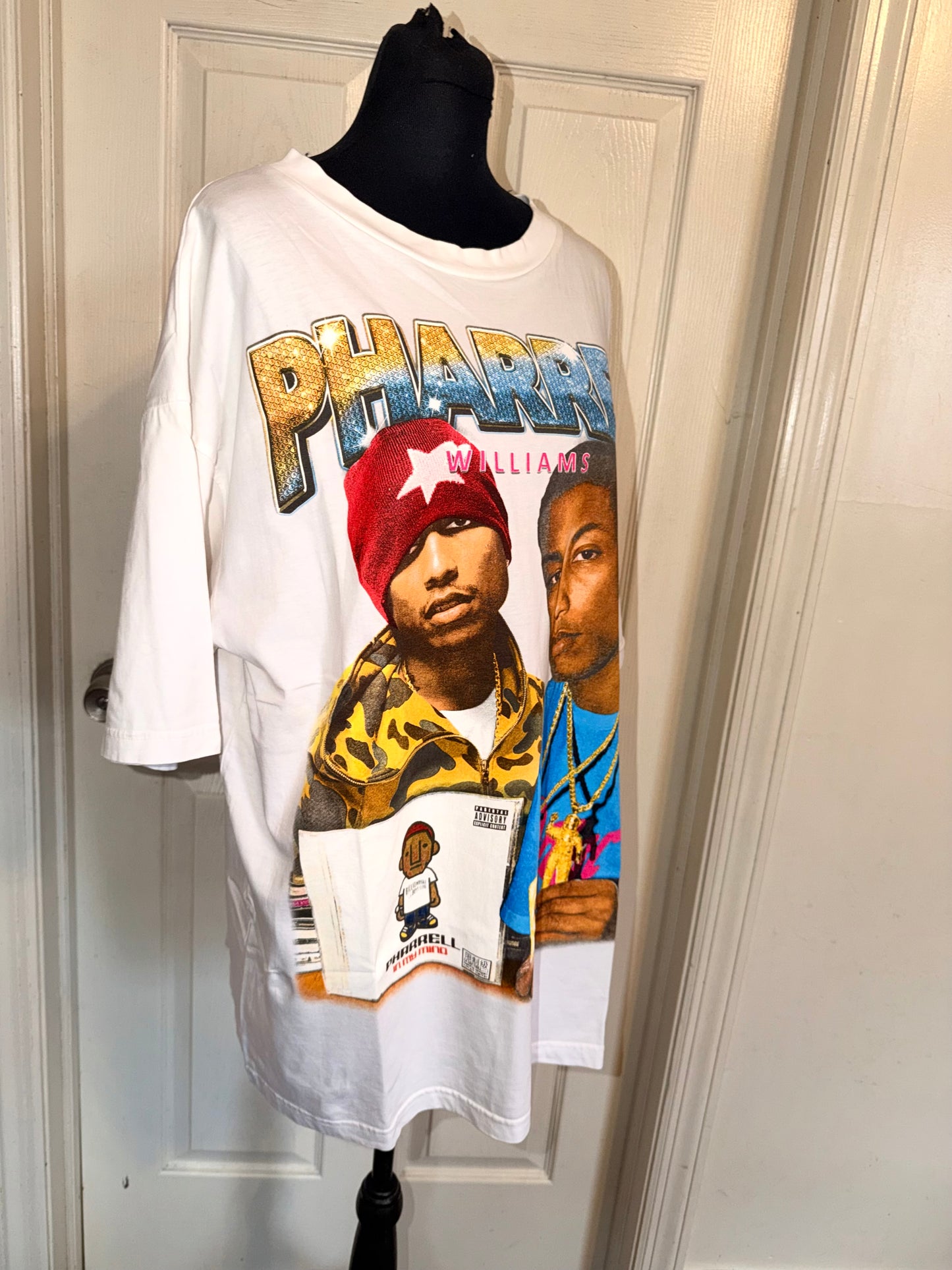 Pharrell Williams Double Sided Oversized Tee