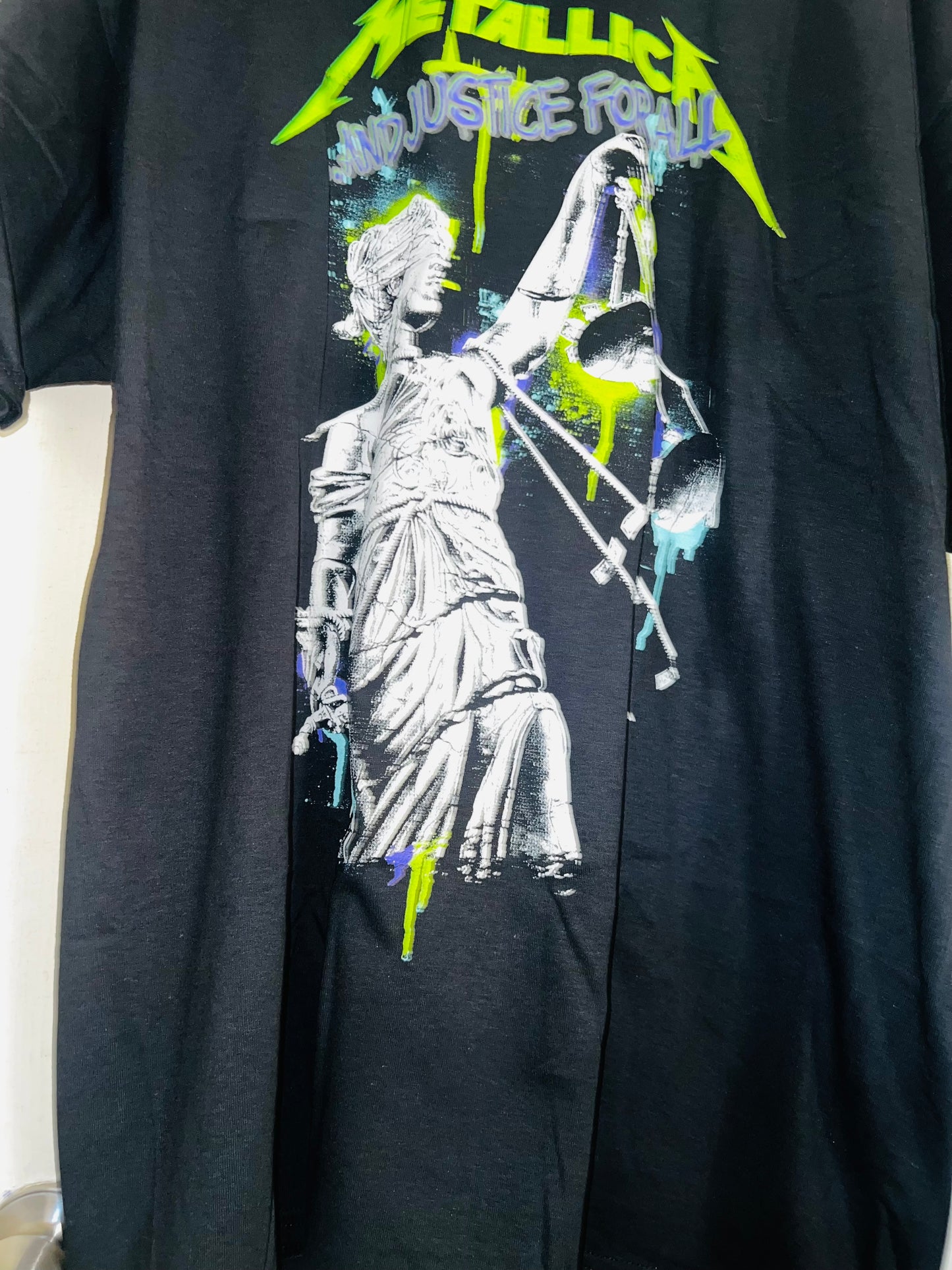 Metallica Justice Oversized Tee